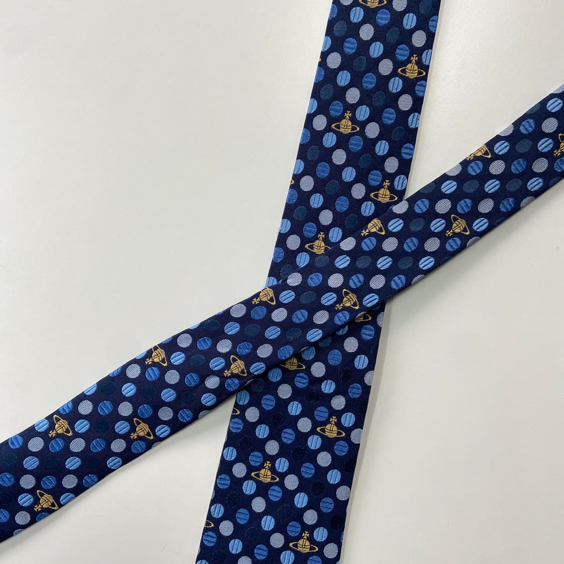 비비안웨스트우드 모노그램 정품 명품 넥타이(Vivienne) 상품이미지4