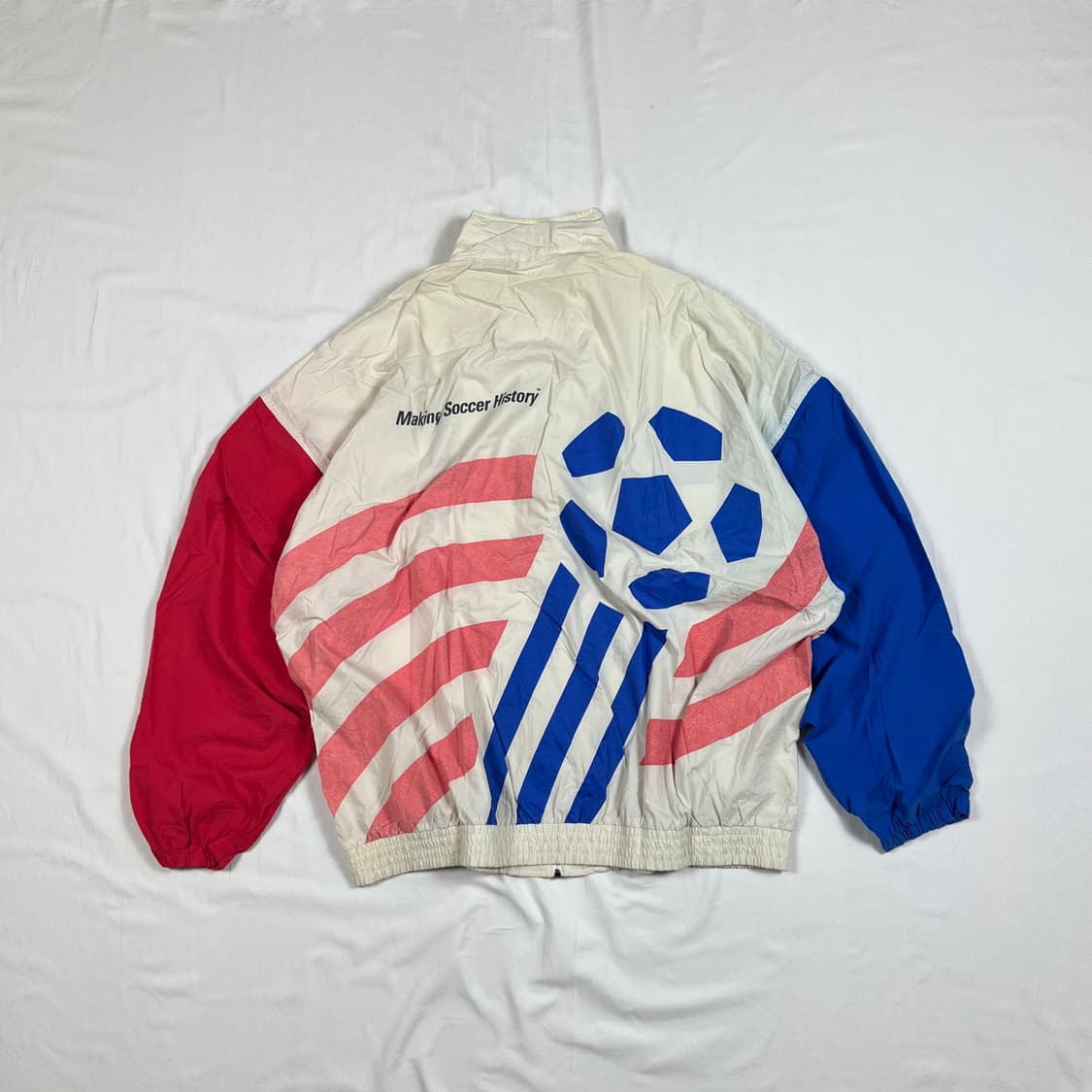 90‘s 91년도 아디다스 usa 월드컵 바람막이 자켓 상품이미지6