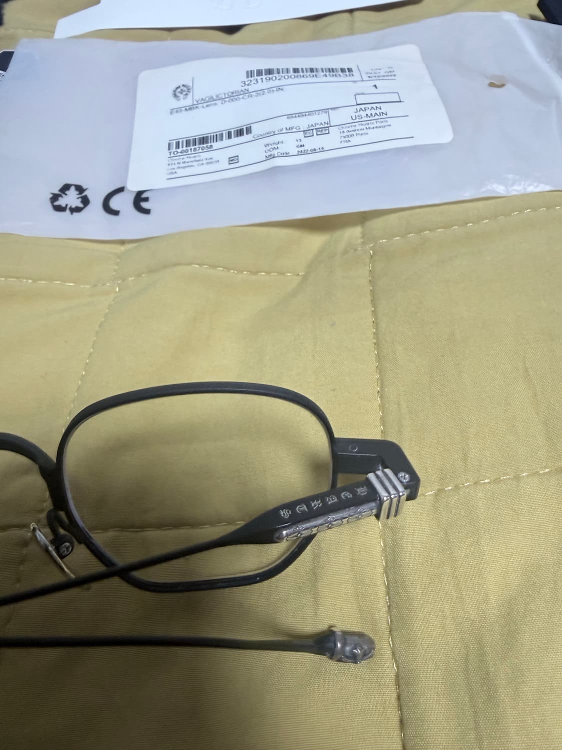 크림구매) 크롬하츠 VAGILICTORIAN 바질릭토리안 안경 상품이미지10