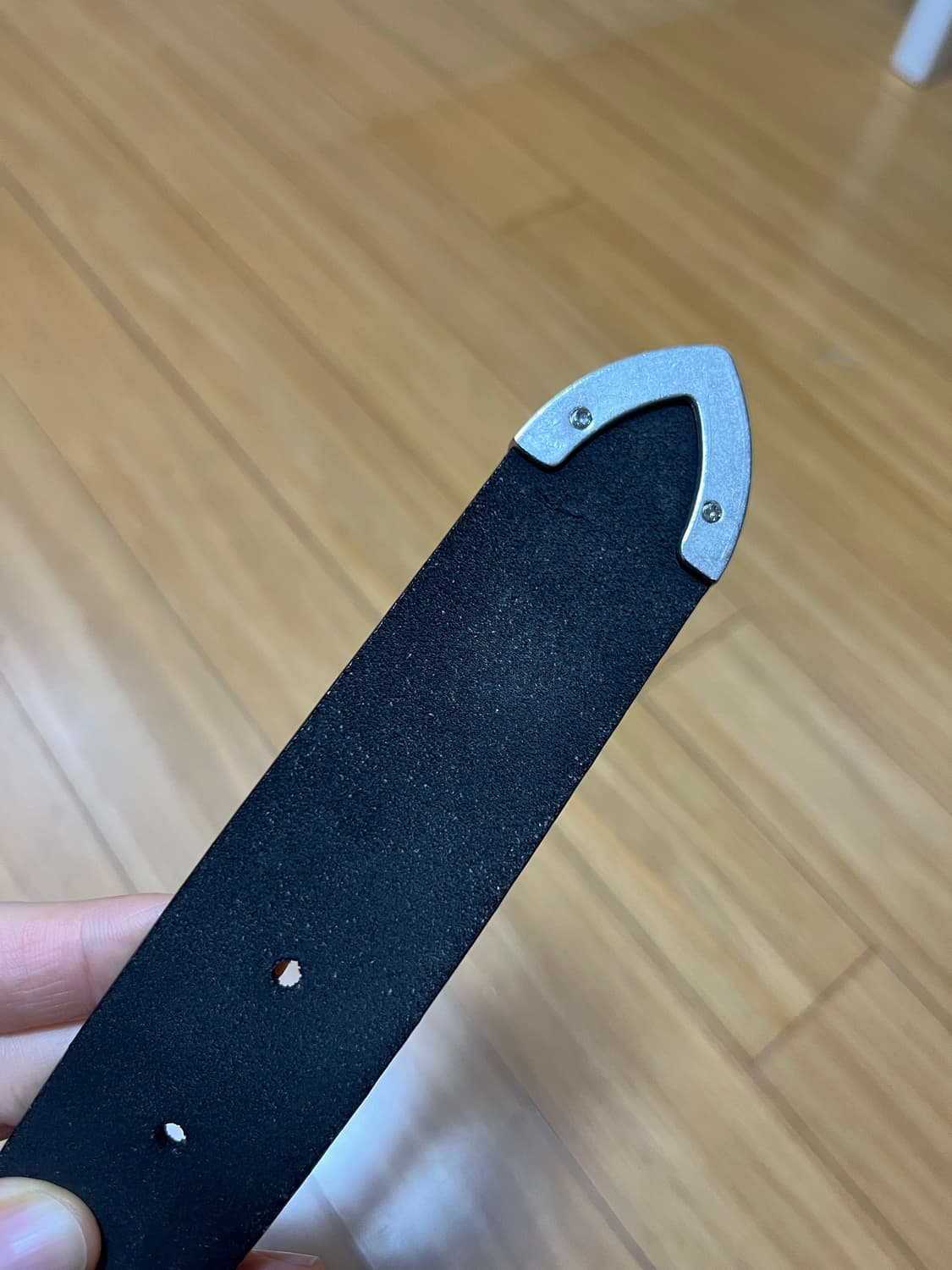 오베이 가죽 벨트 s/m 블랙 상품이미지8