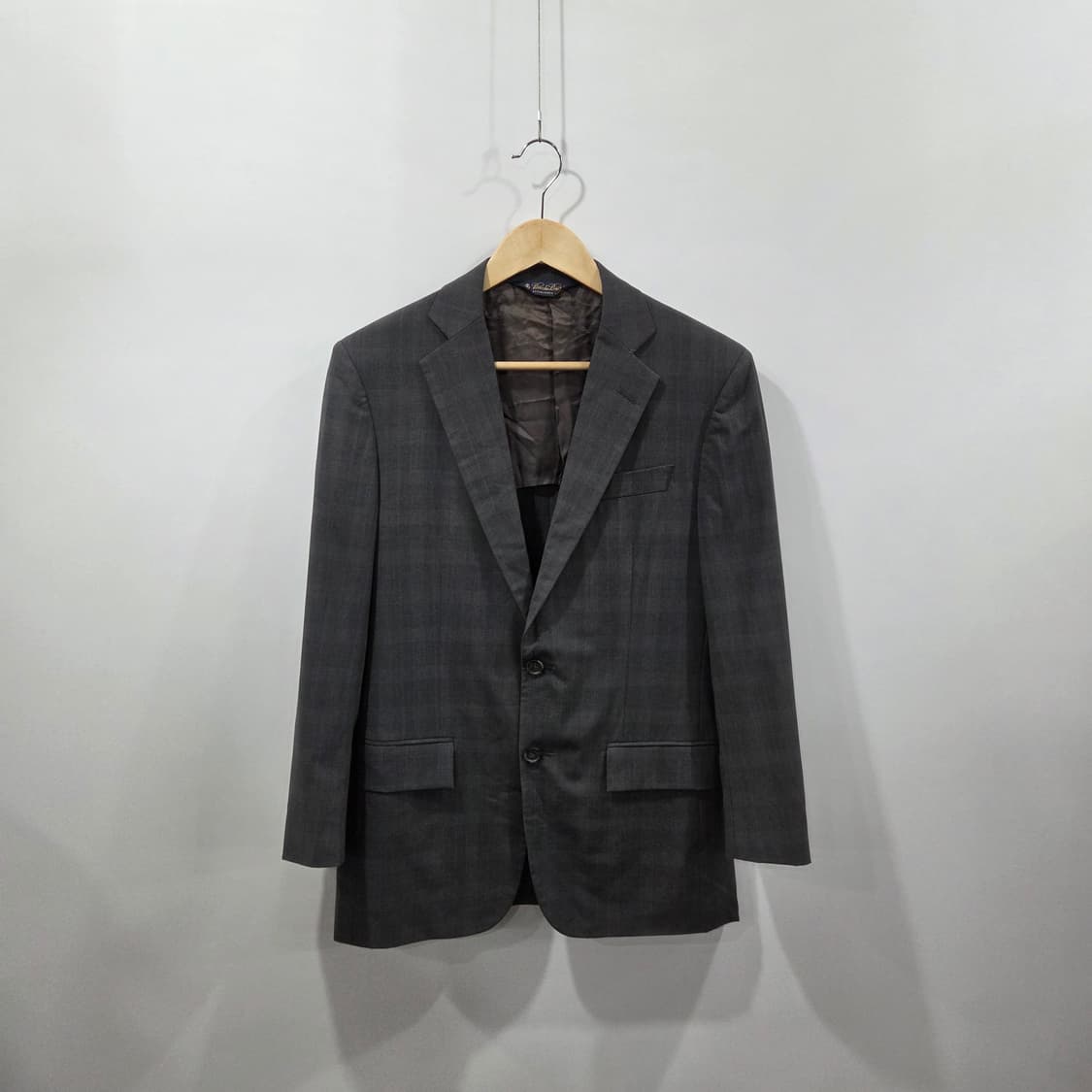 브룩스브라더스 체크 블레이저 자켓 36/30 상품이미지1