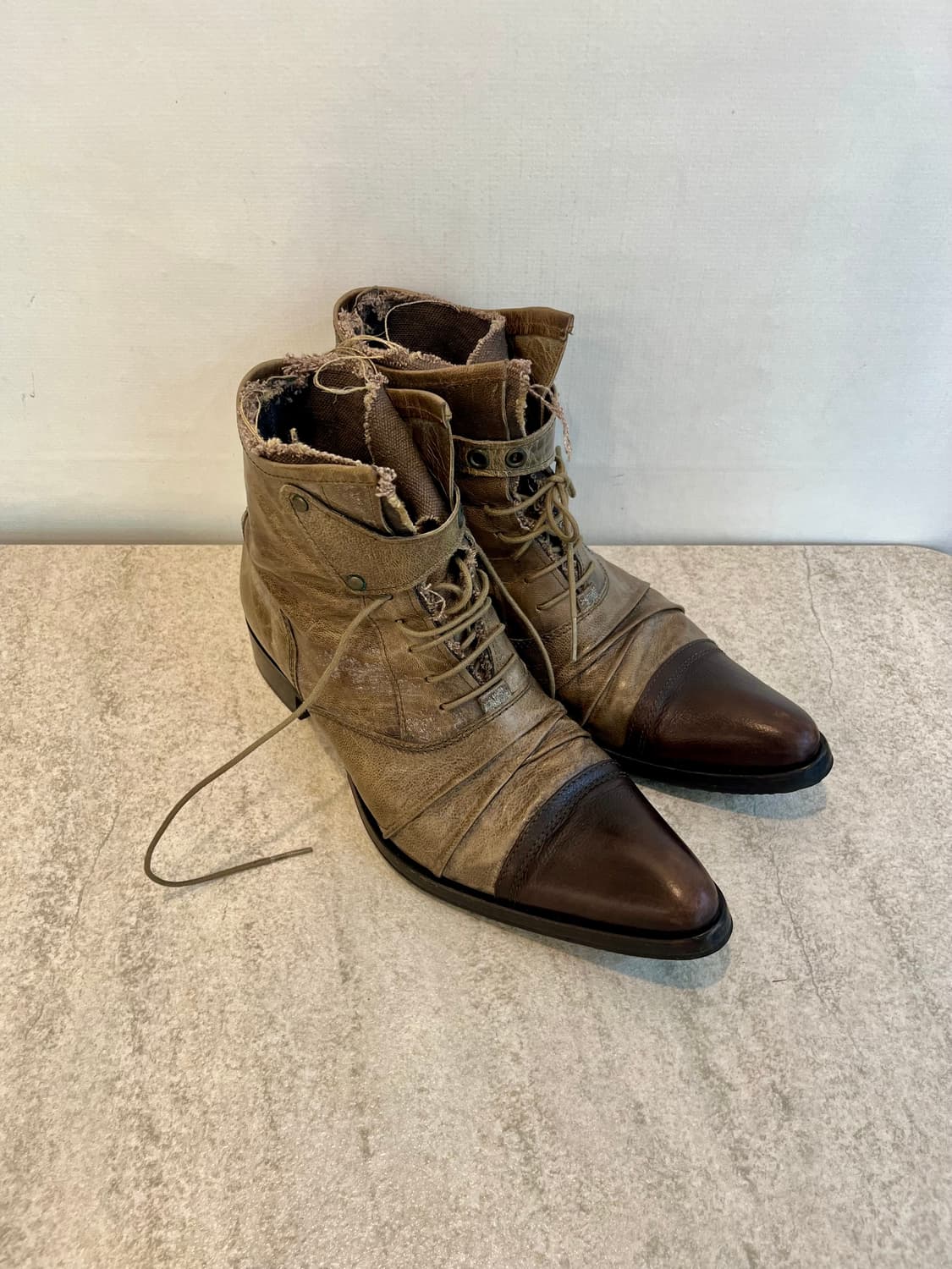 Alfredo Bannister Lace Up Boots 상품이미지2