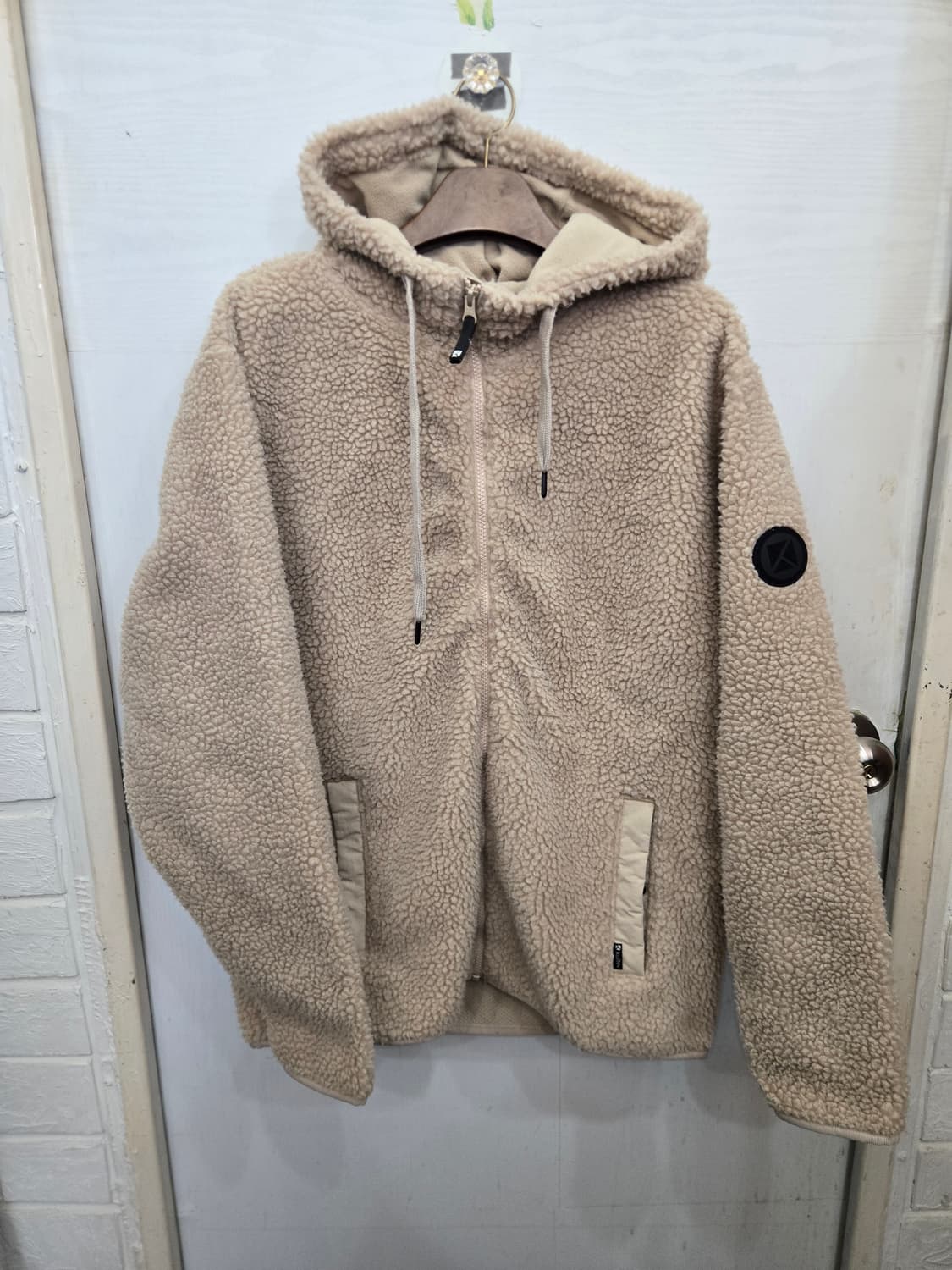 105,XL)) KULTE 쿨테 후드 양털 뽀글이 후리스 점퍼!~ 상품이미지1