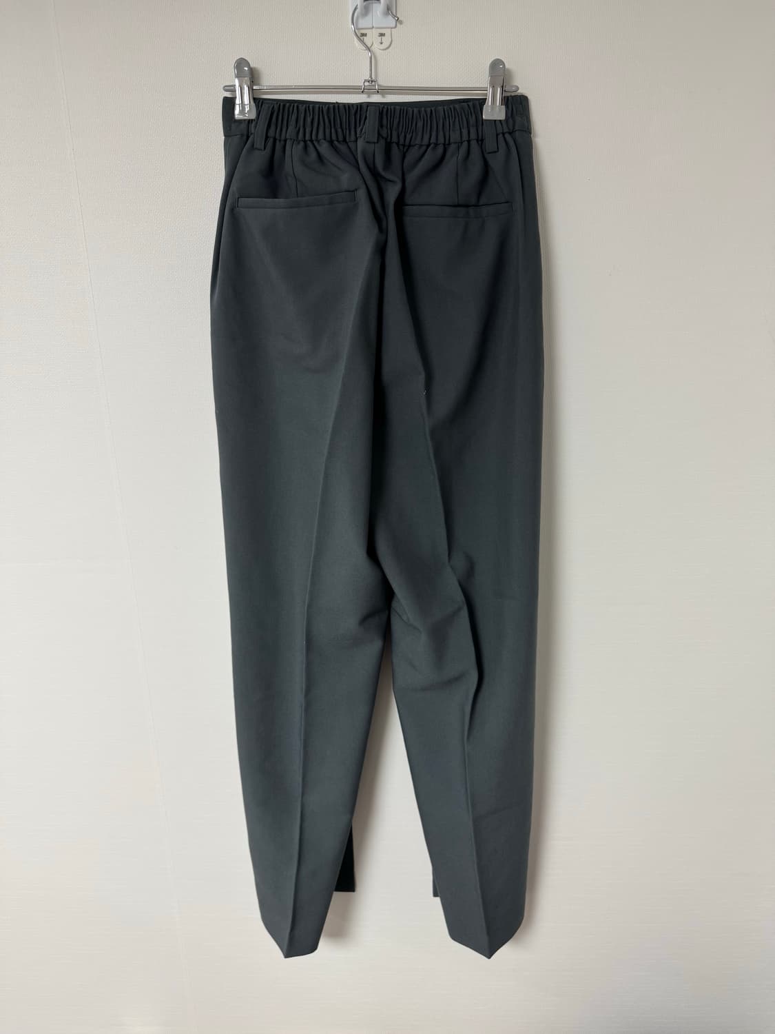 F) 그레이 와이드 슬랙스 상품이미지2