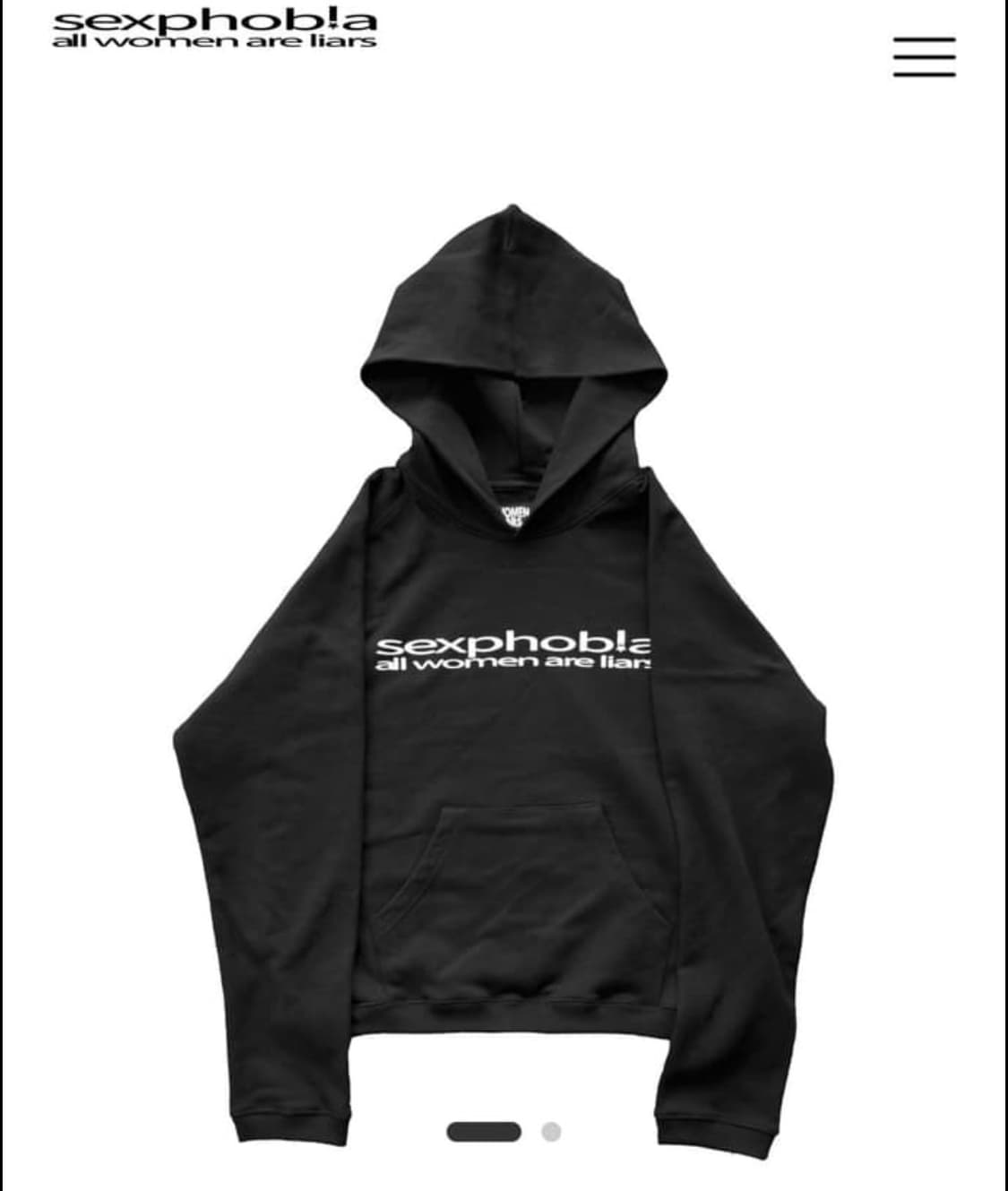 구매글))섹스포비아 sexphobia 후드티 m 구해요 상품이미지1