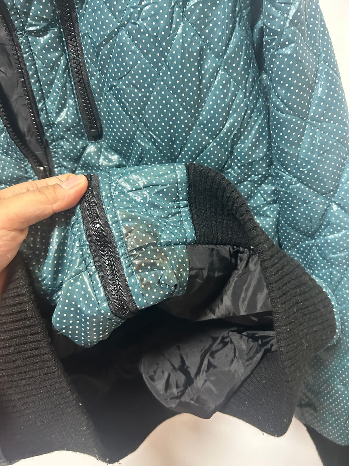 땡땡이 패딩  상품이미지6