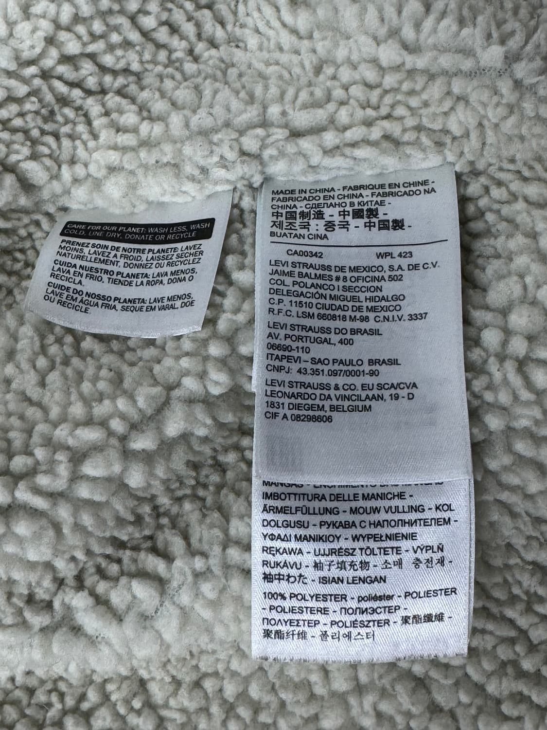 •Levi’s 프리미엄 쉐르파 데님자켓 상품이미지5