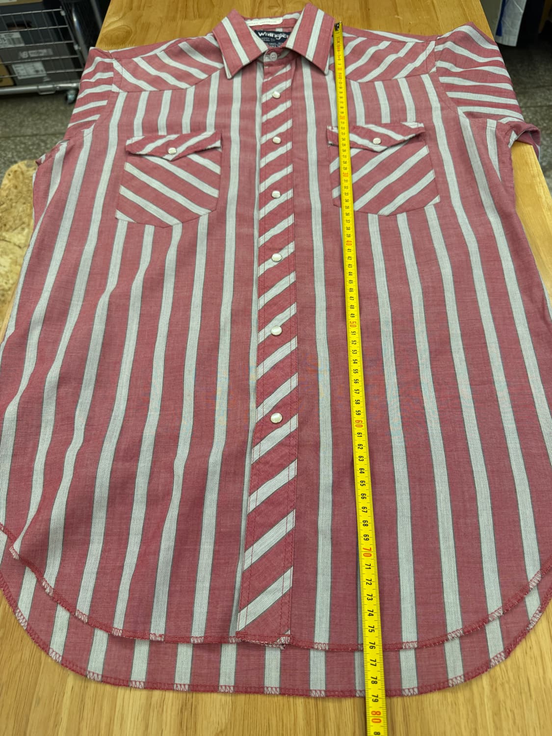 랭글러 스트라이프 웨스턴 셔츠 상품이미지9