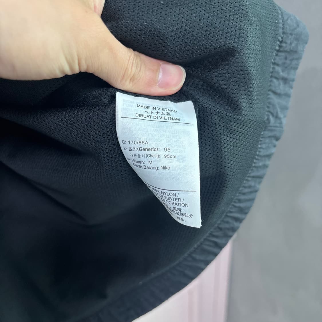 나이키 NSW 헤리티지 바람막이 상품이미지3