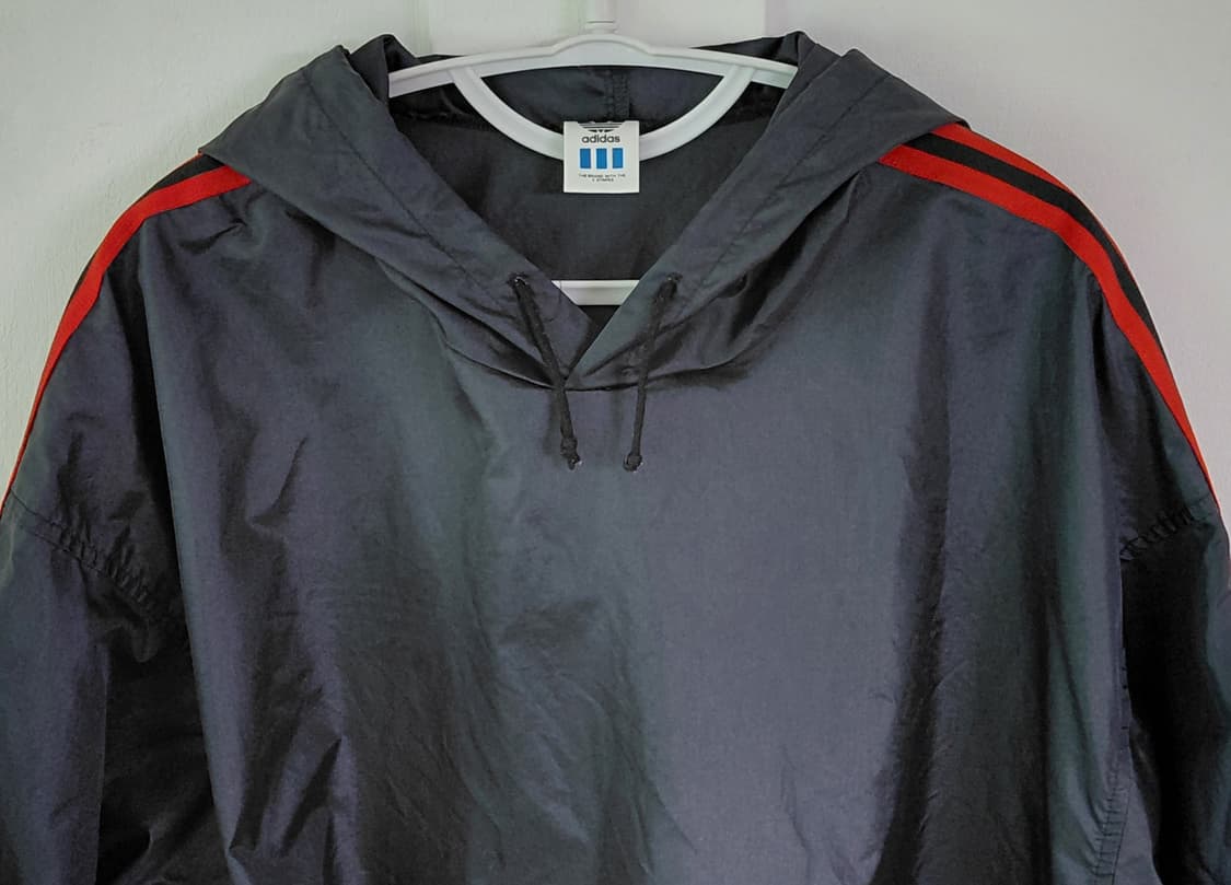 [희귀/O-XO] 아디다스 80-90s 데상트제 빈티지 빅로고 아노락 상품이미지5