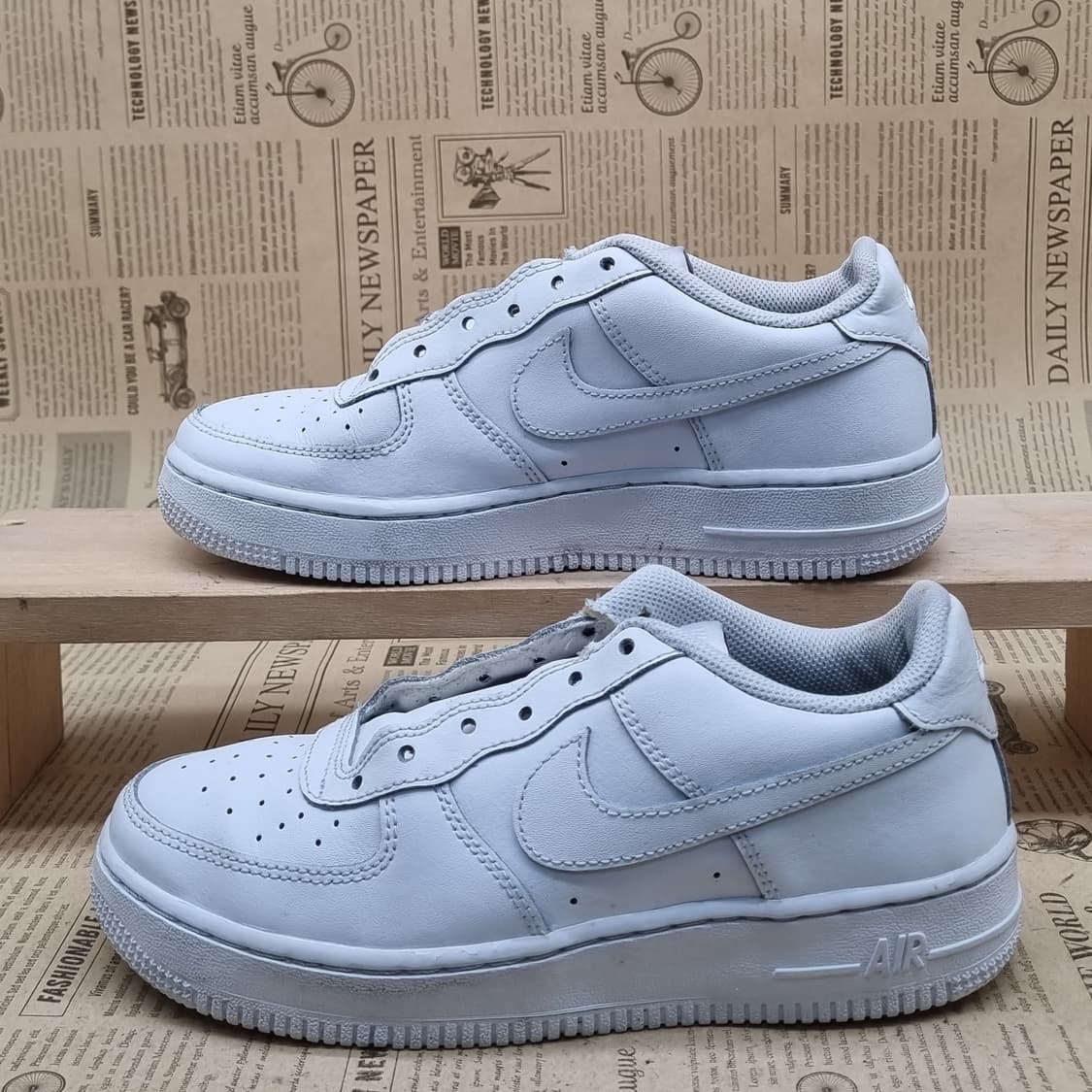 나이키 에어포스1 로우 화이트 여성운동화235 상품이미지1
