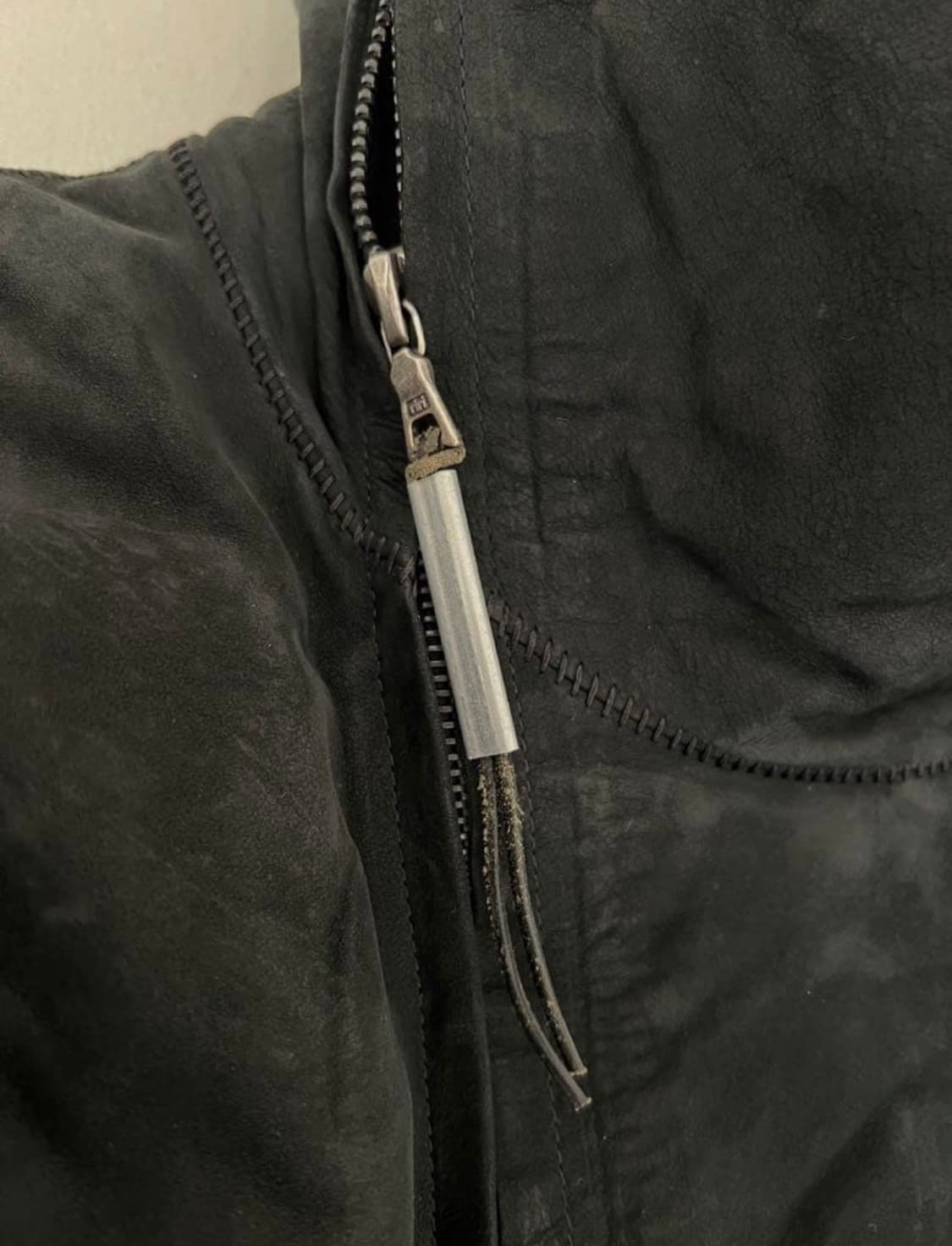 Isaac Sellam Leather Padding Blouson 상품이미지4