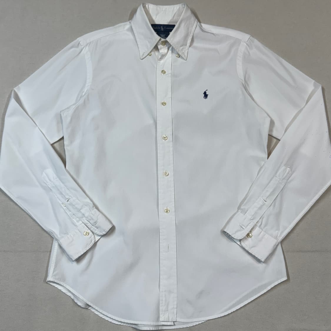 M) 폴로 랄프로렌 클래식 포플린 화이트 셔츠 상품이미지2
