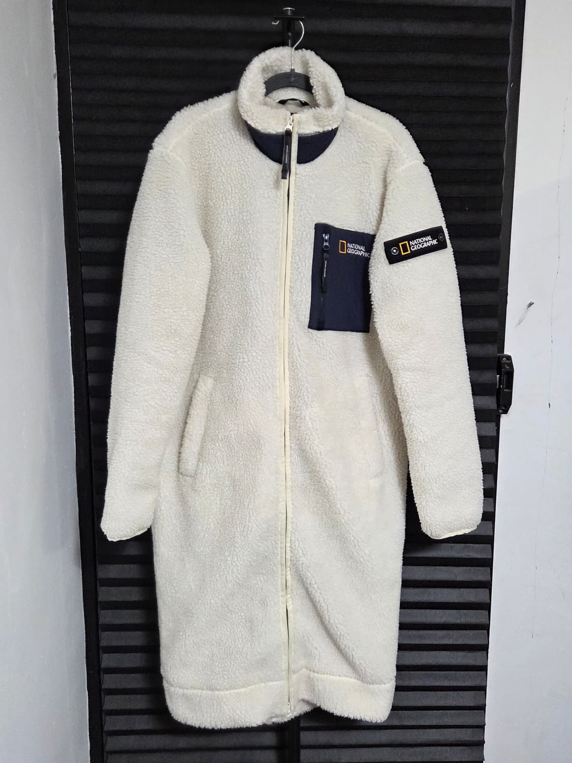 [내셔널지오그래픽] 롱 플리스 자켓 판매합니다. 상품이미지1