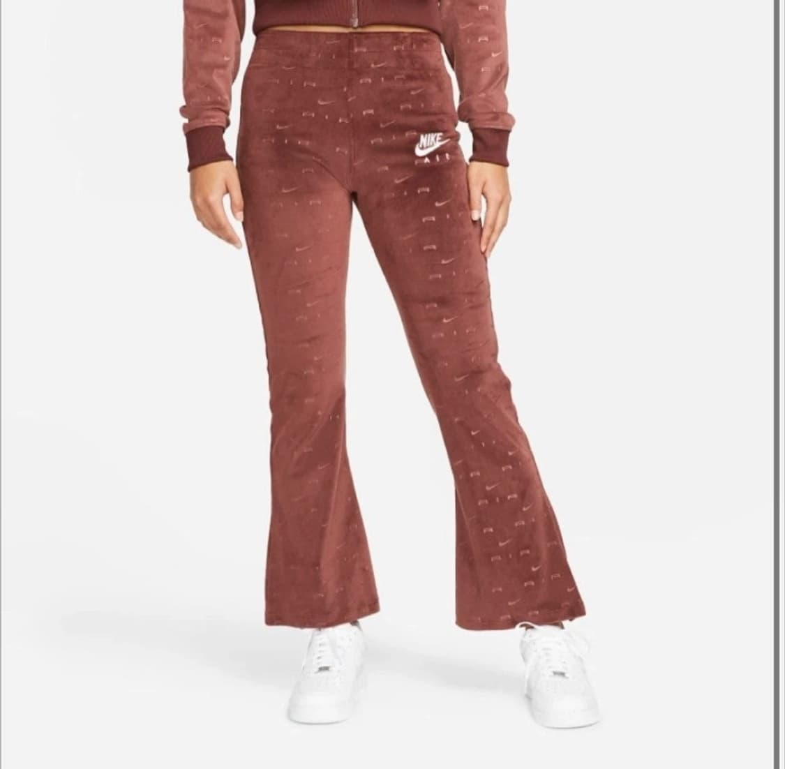 나이키 에어 벨벳 벨루어 트레이닝복 세트 (m) 상품이미지4