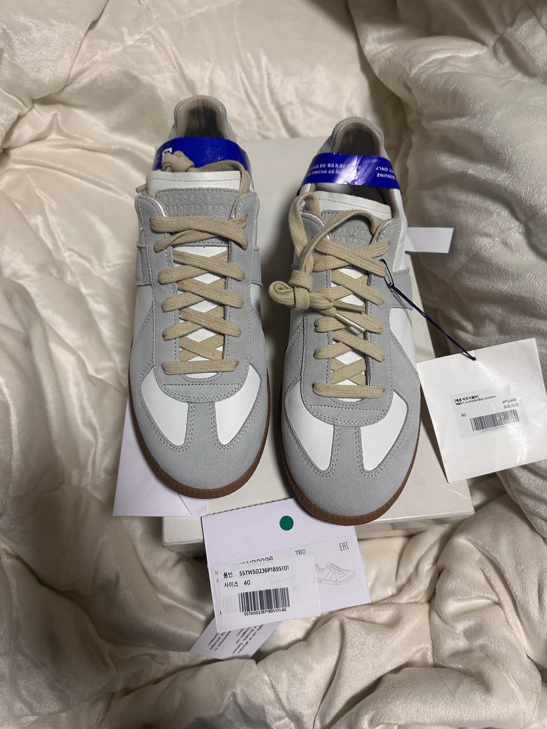 메종 마르지엘라 카프스킨 레플리카 스니커즈(독일군) 상품이미지1