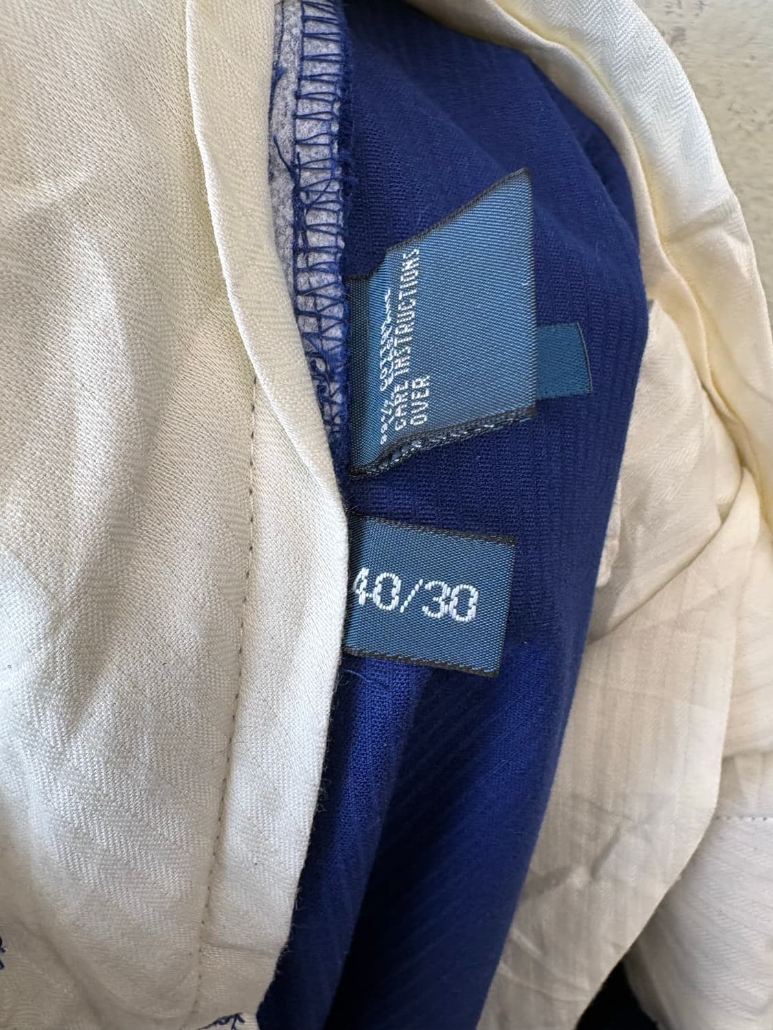 폴로랄프로렌 빈티지 로얄 블루 코듀로이 치노팬츠 상품이미지7