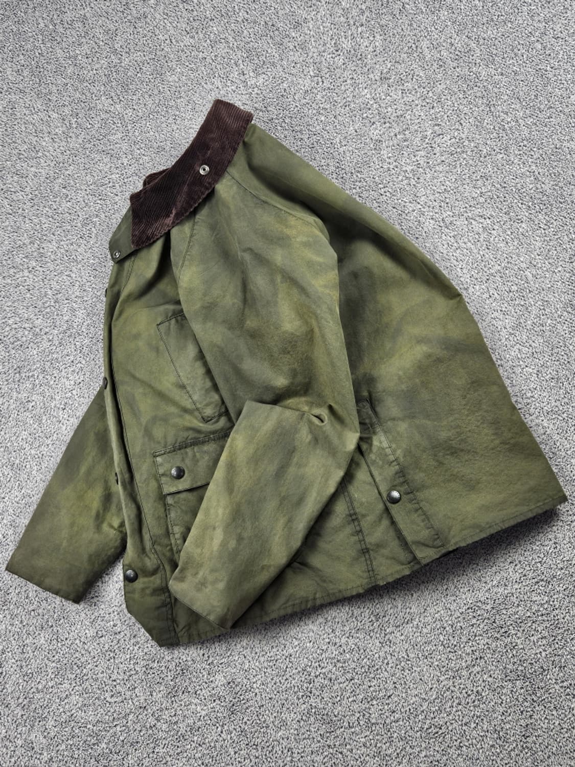 바버 다잉 워시드 커스텀 비데일 왁스드 자켓 ( L ) / 10132 상품이미지3