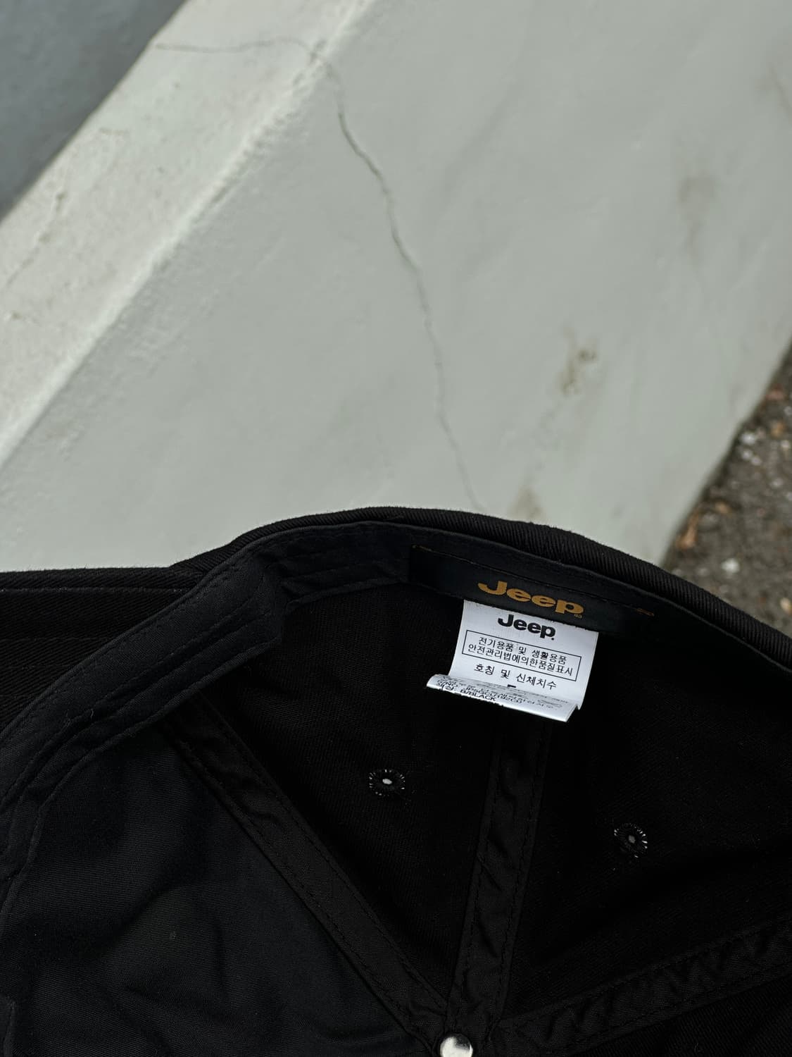 [F] Jeep 지프 블랙 볼캡 모자 상품이미지6