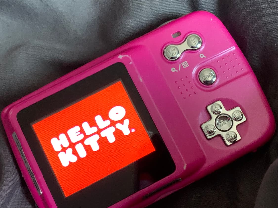 희귀 헬로키티 고전 빈티지 디카 상품이미지2