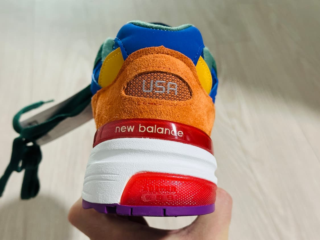 뉴발란스 992 메이드 인 USA 멀티컬러 (260사이즈) 상품이미지4
