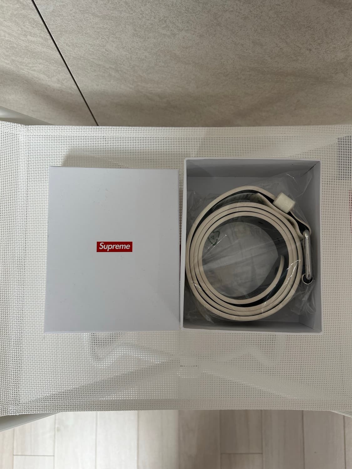 (L) 슈프림 리핏 레더 벨트-25fw 상품이미지6