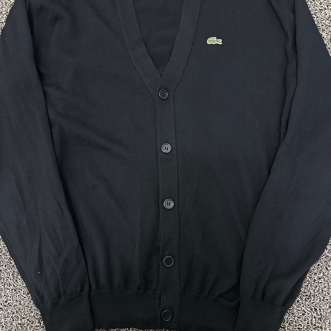 라코스테 울 100% 가디건 블랙 105(XL) 상품이미지3