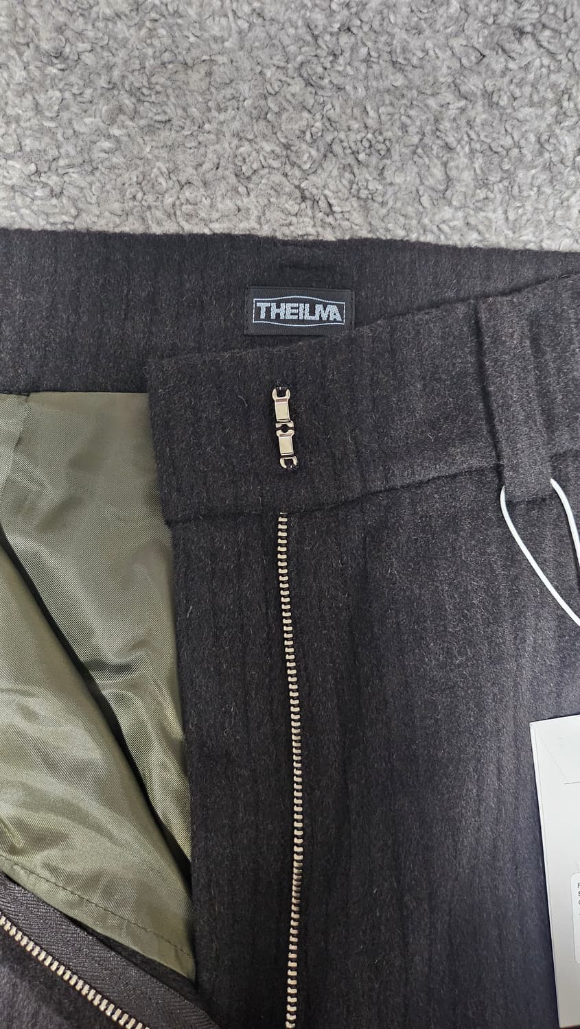 THE ILMA 더일마 와이드 울슬랙스 브라운 상품이미지2