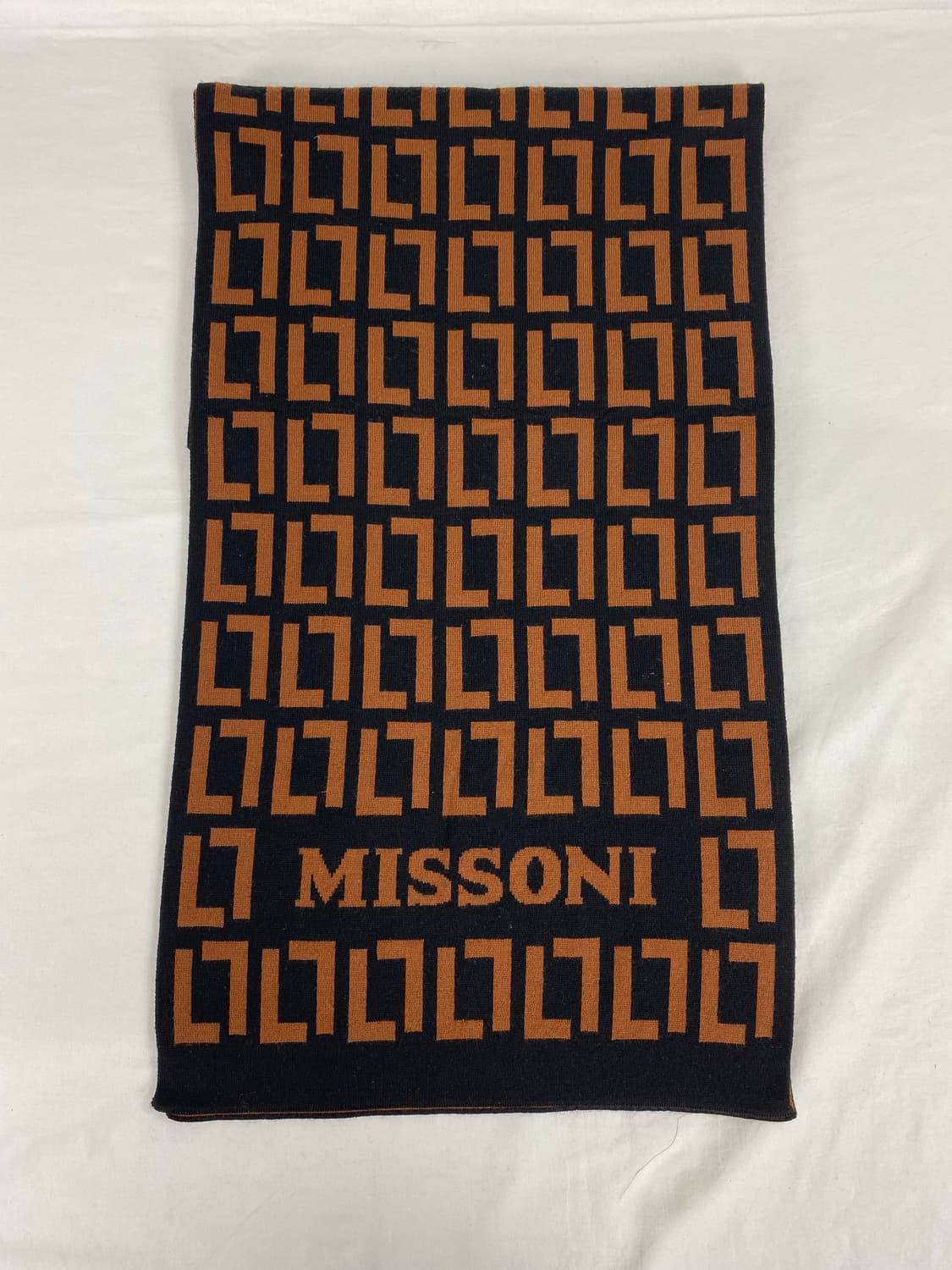 미쏘니 로고 양면 울 머플러 목도리 상품이미지2