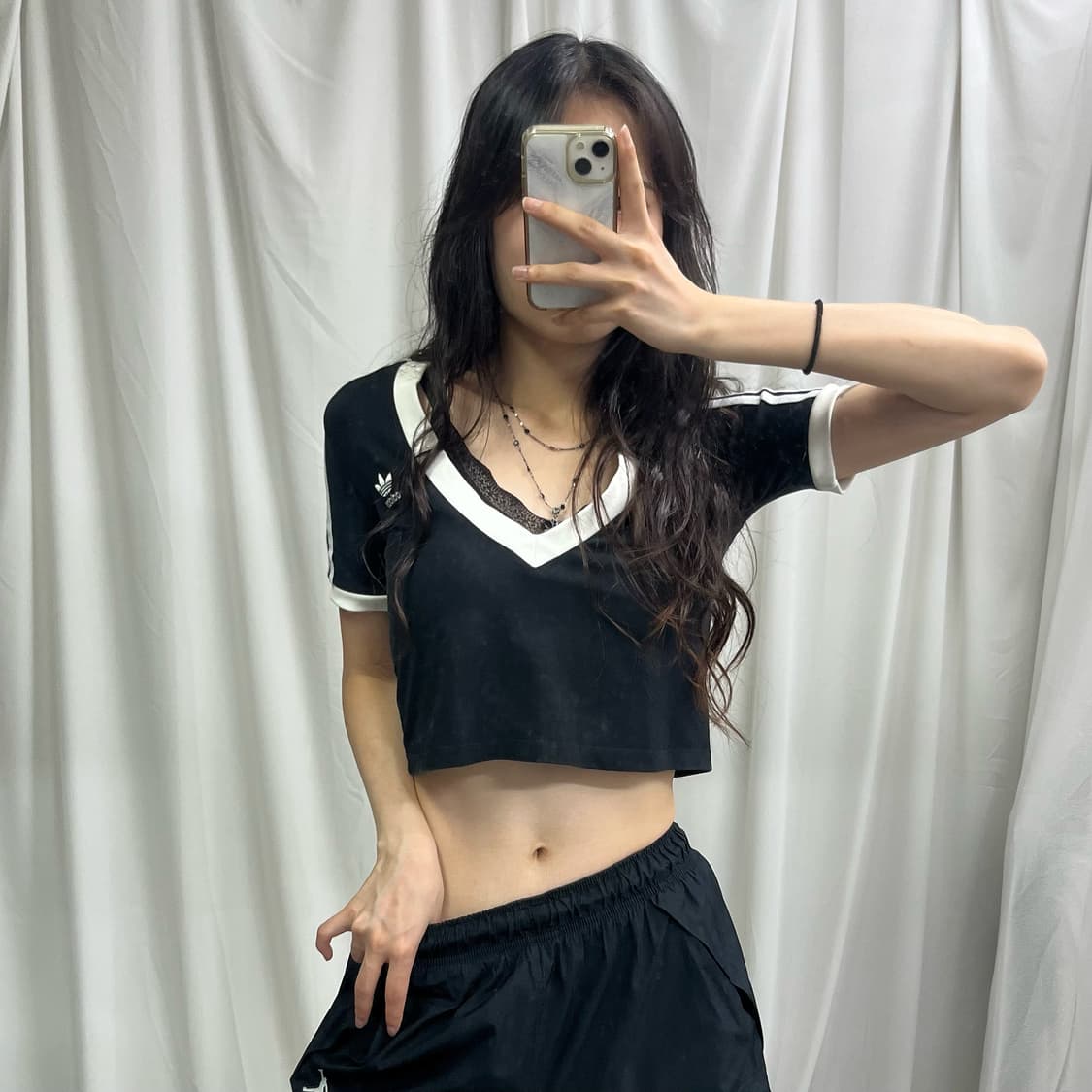 Adidas crop firebird linger T-shirts 상품이미지2