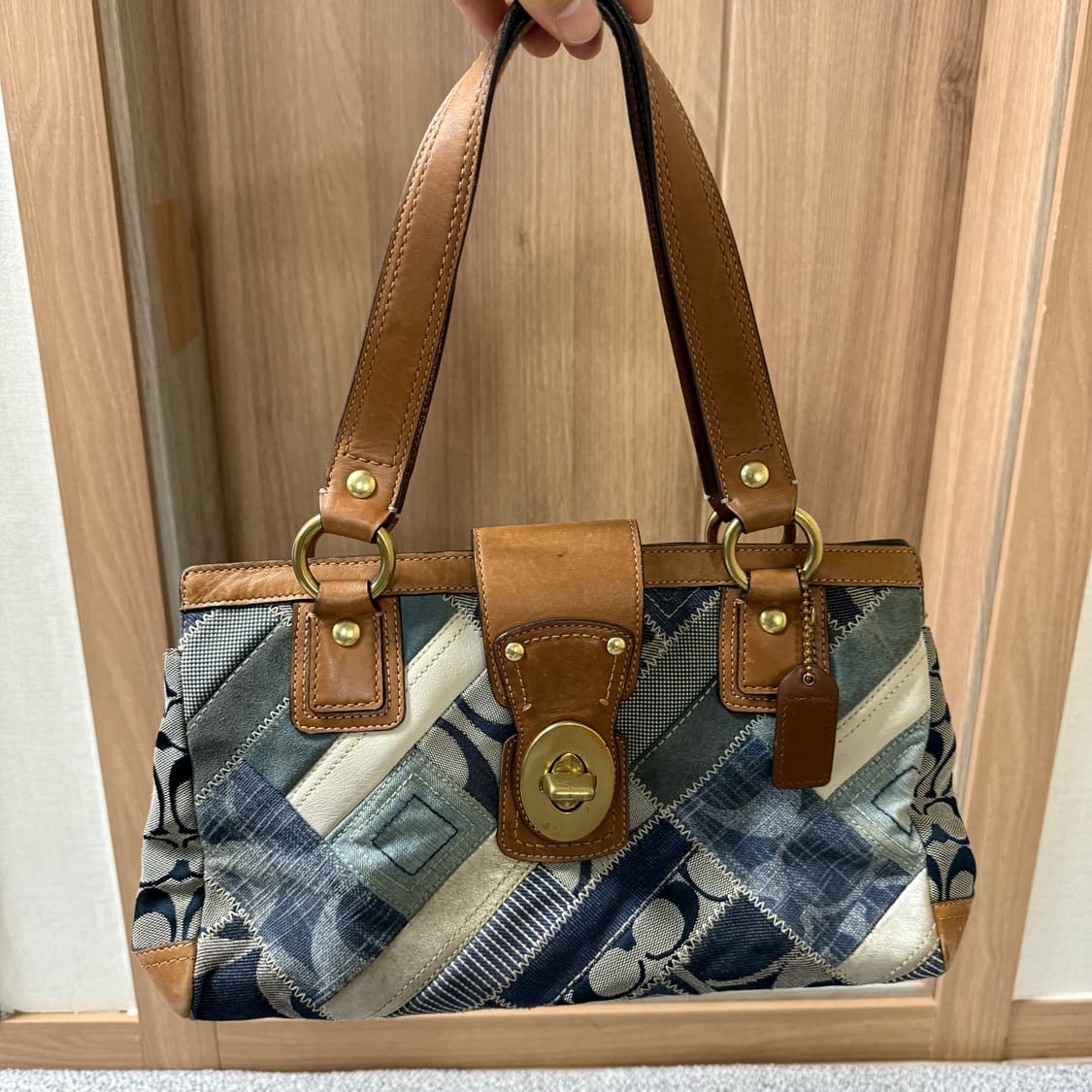 Coach 코치 패치워크 토트백 상품이미지6