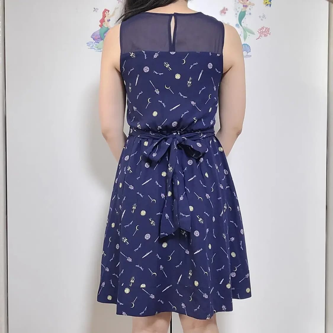 GU×세일러문 콜라보 민소매원피스 상품이미지2