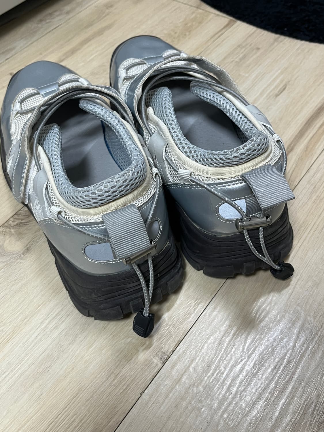 락피쉬웨더웨어 브린 벨크로 스니커즈 매쉬 실버 250 상품이미지5