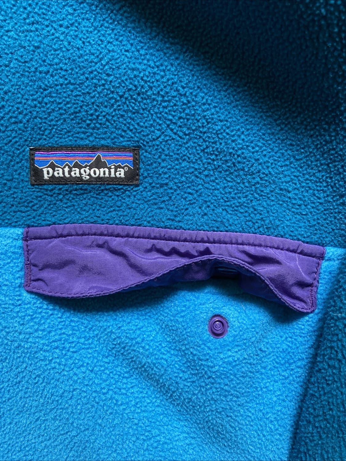 15FW 파타고니아 신칠라 스냅-T 후디 블루/퍼플 상품이미지5