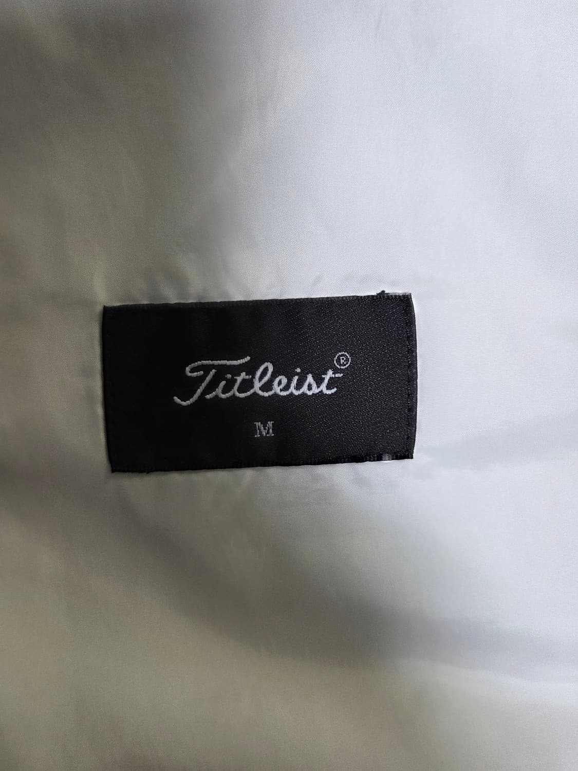 (정품) [타이틀리스트] 구스다운 하프롱 패딩조끼 판매합니다. 상품이미지3