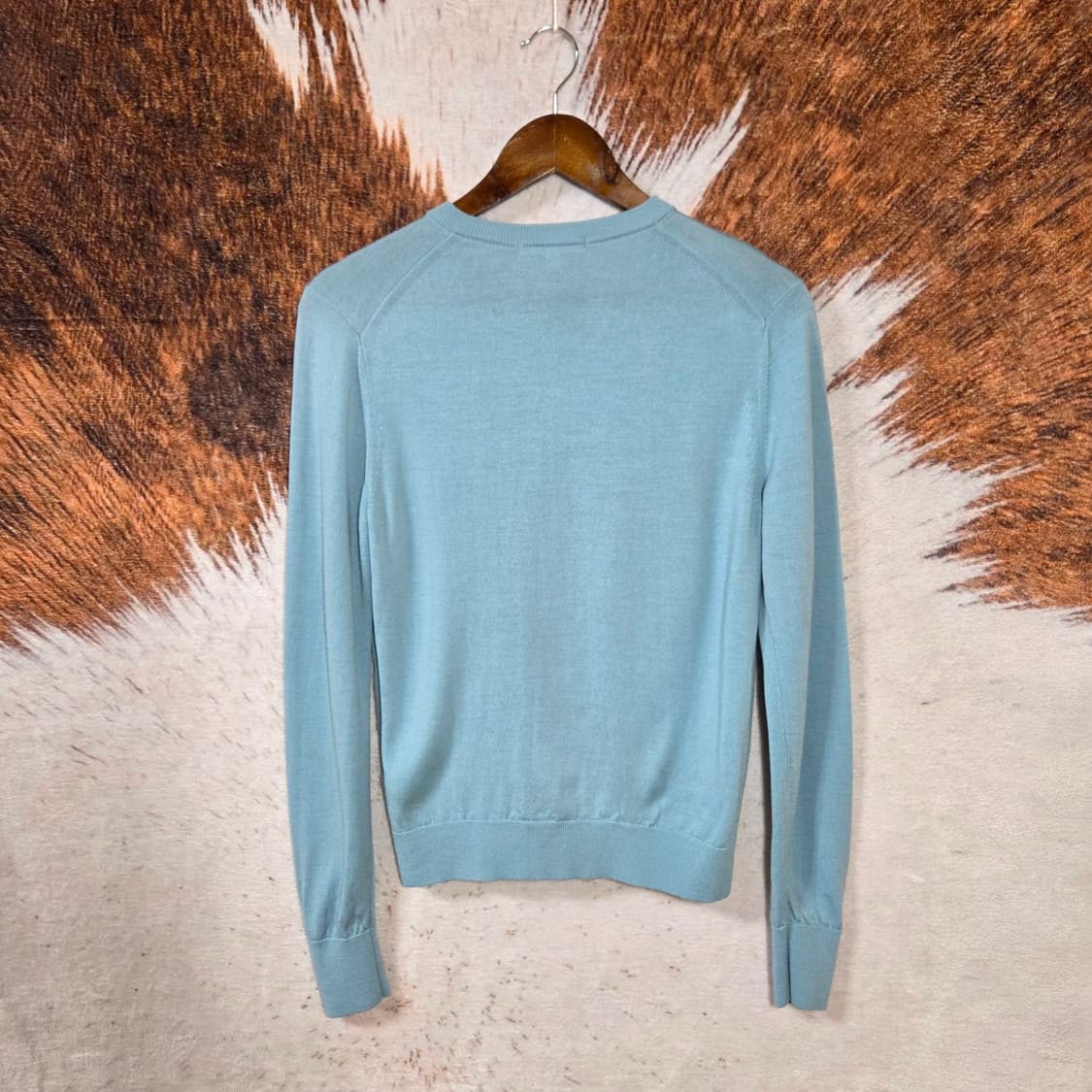 유니클로 슬림핏 민트 가디건 상품이미지4