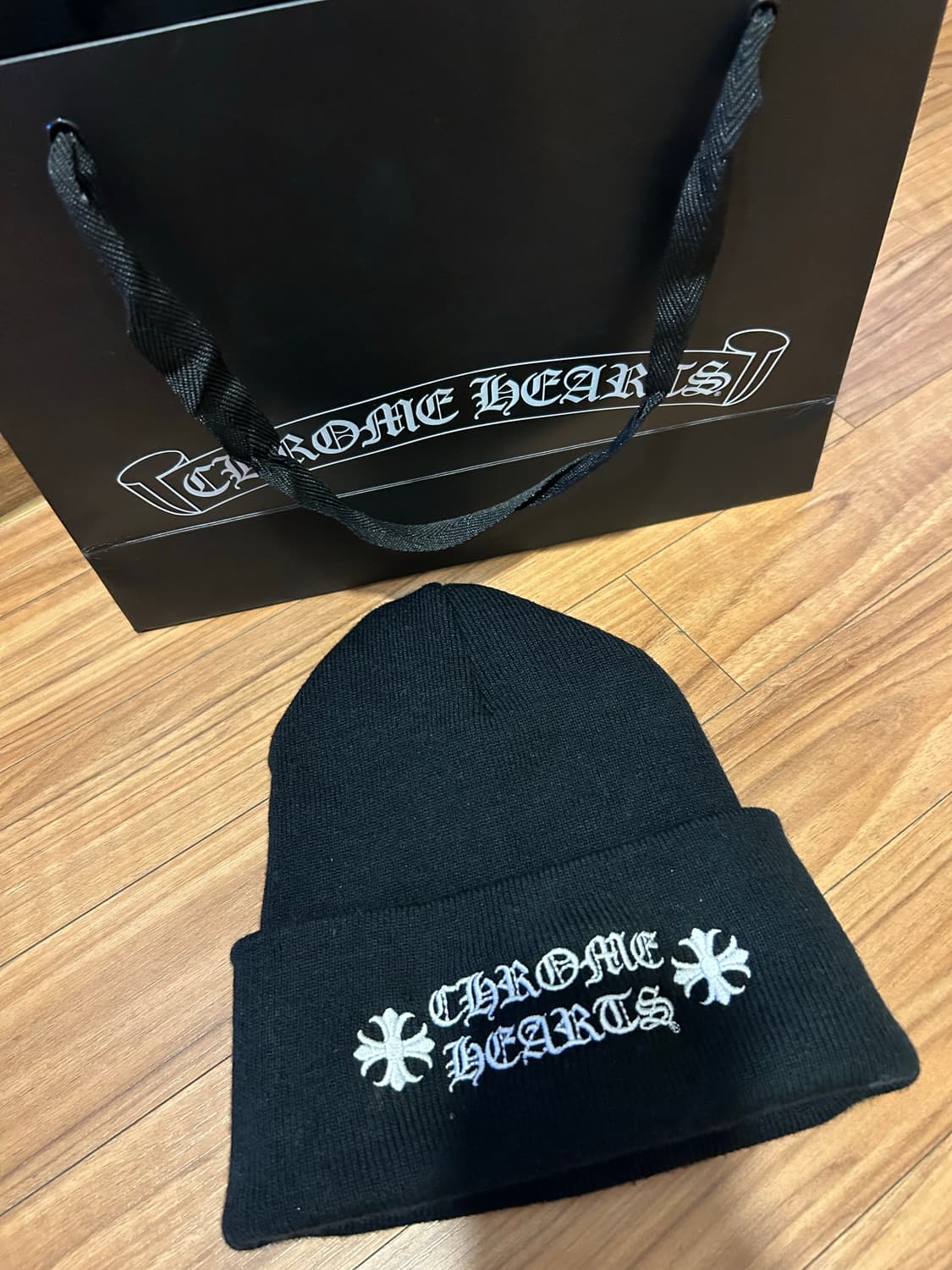 크롬하츠 블랙 비니 상품이미지1