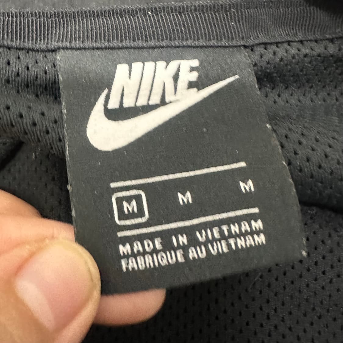 NIKE 나이키 빅스우시 오븐 바람막이 자켓 블랙 M 상품이미지8