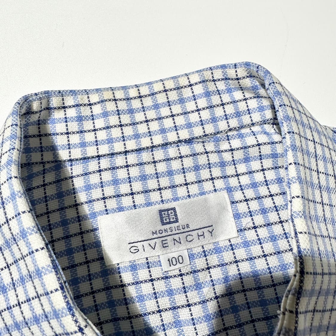 지방시 체크 로고 포켓 셔츠 상품이미지5