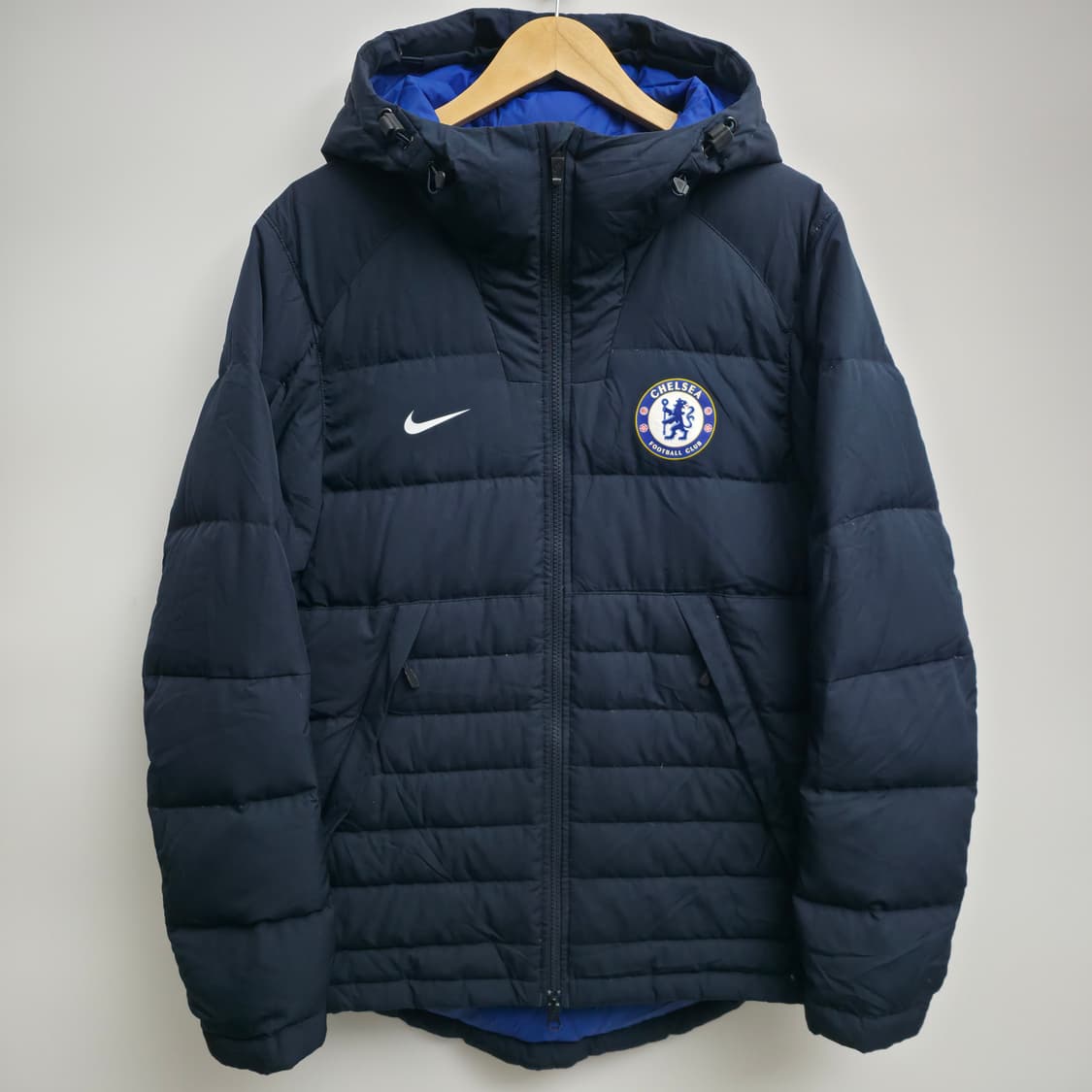 [M] 나이키 첼시 네이비 경량 패딩 상품이미지1