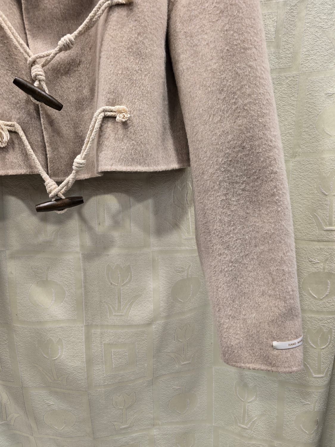 모어댄예스터데이 더플 코트 크롭 자켓 프리사이즈 상품이미지4