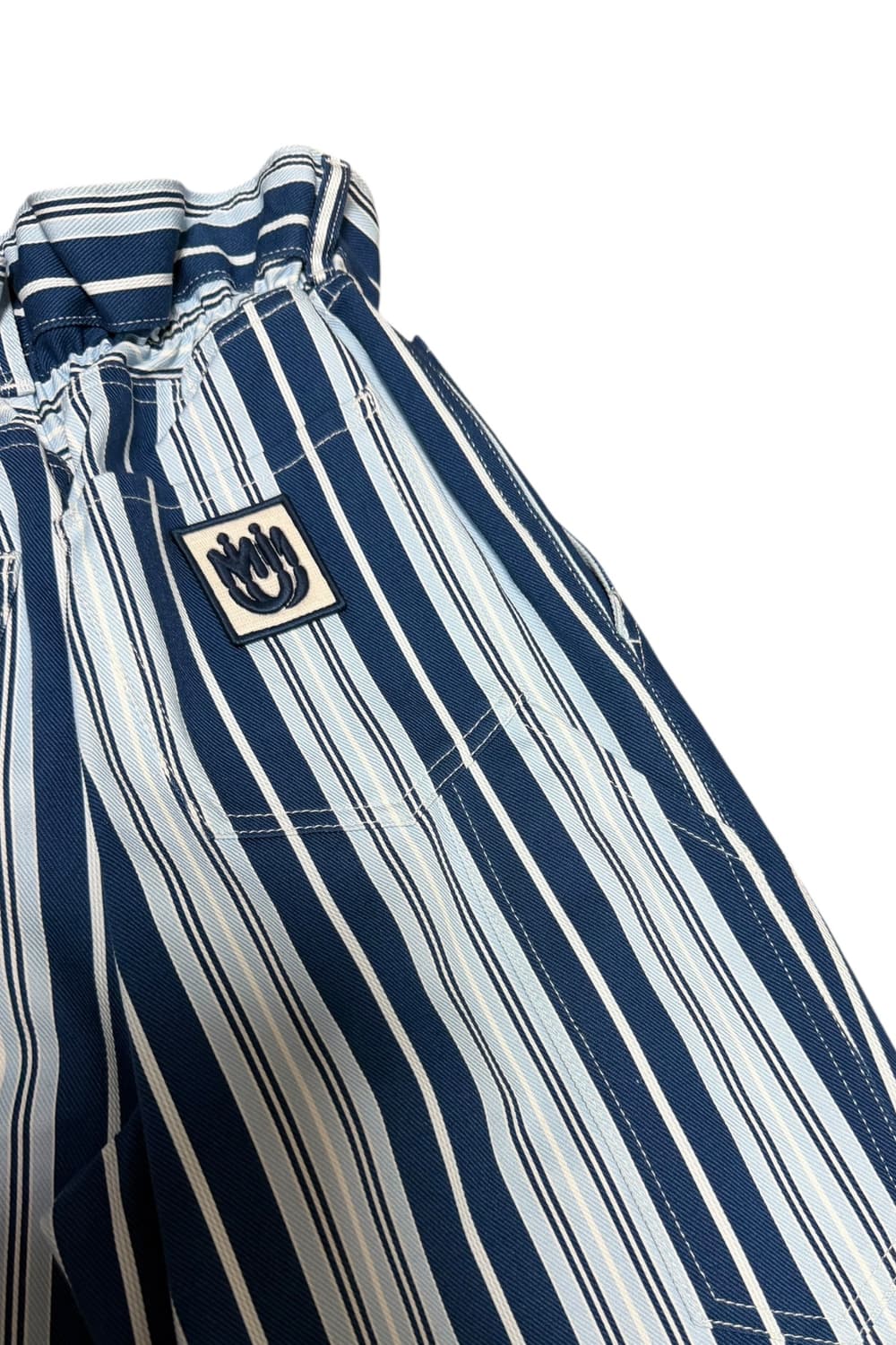 미우미우 20SS 스트라이프 밴딩 와이드 팬츠 상품이미지7