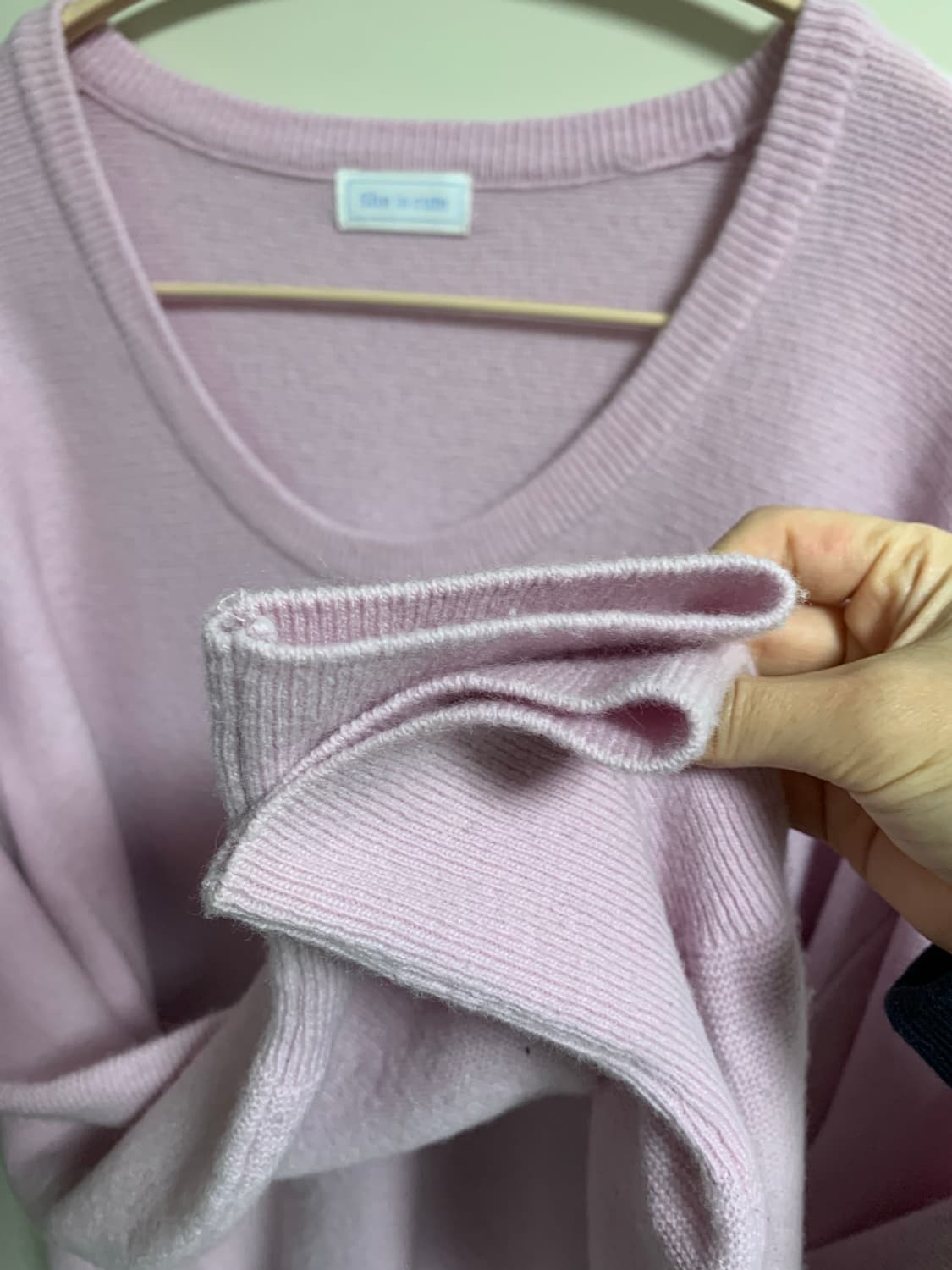 일괄) 쉬이즈큐트 웜피크닉니트 베이비핑크+페어리스커트 상품이미지9