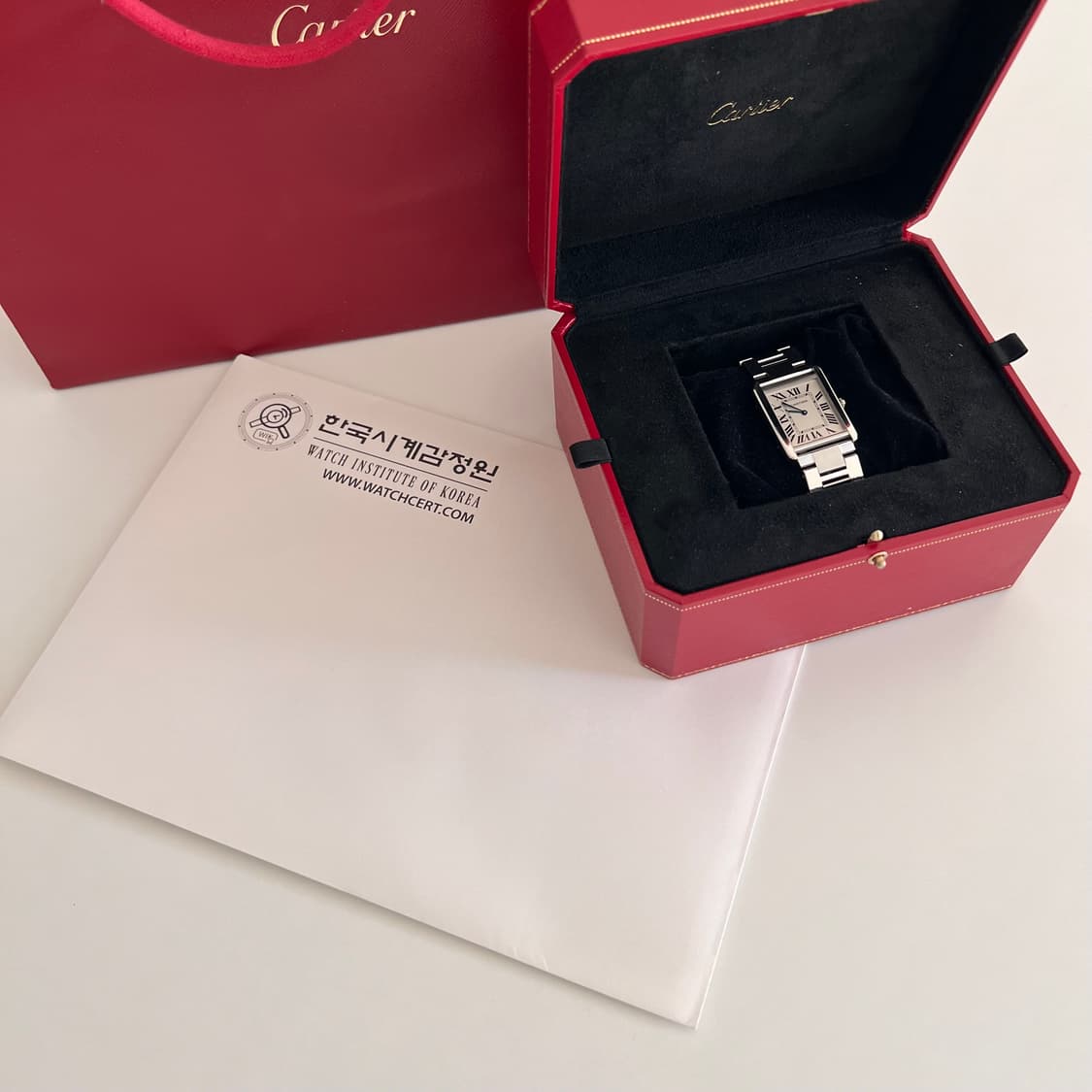 까르띠에 탱크 솔로 라지 사이즈 상품이미지8