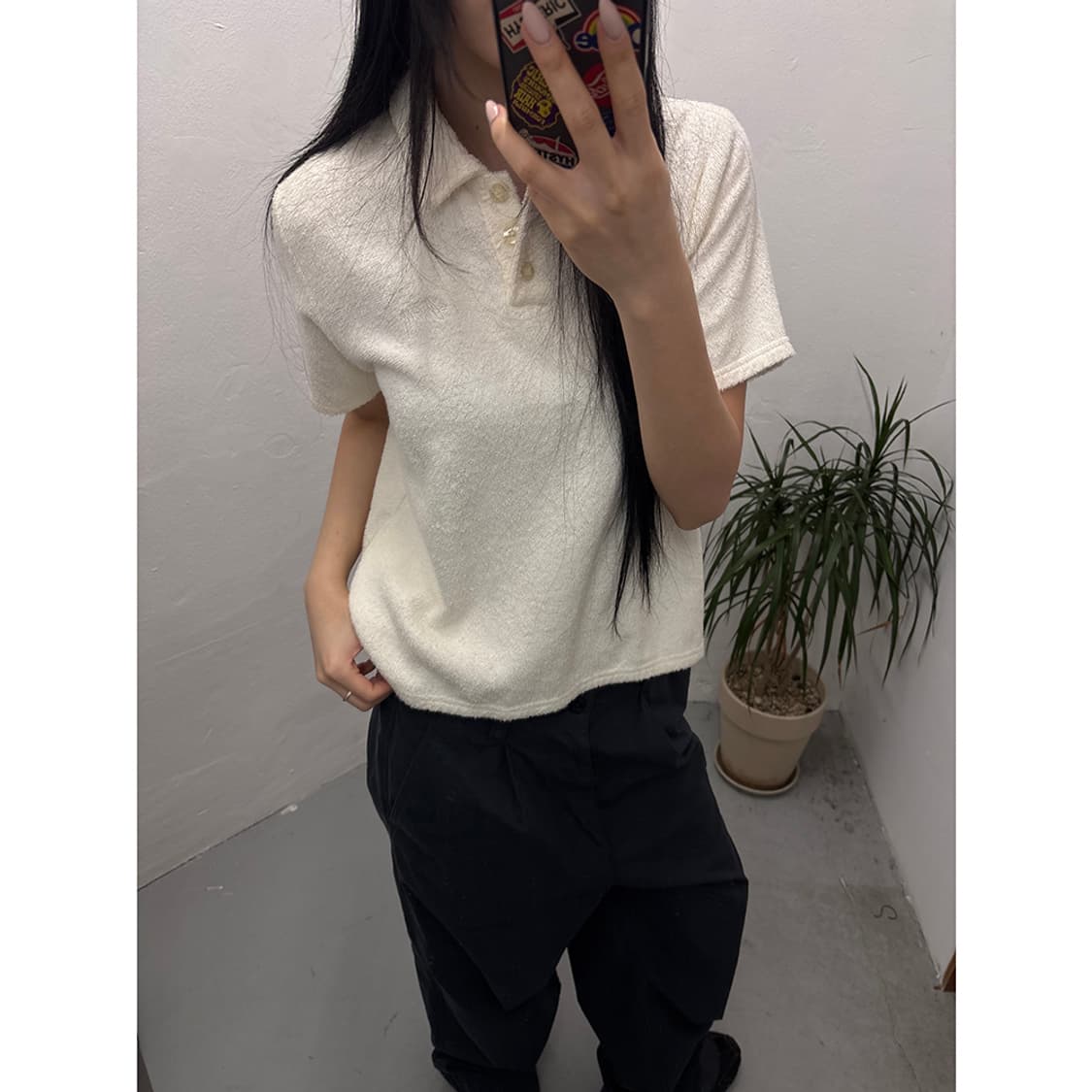 스투시 STUSSY Terry Polo Shirt 상품이미지3