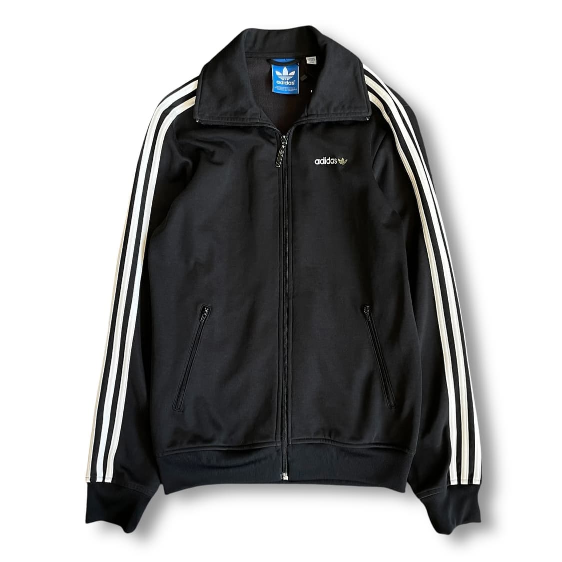 아디다스 버켄바우어 블랙 삼선 져지 트랙탑 90 상품이미지1