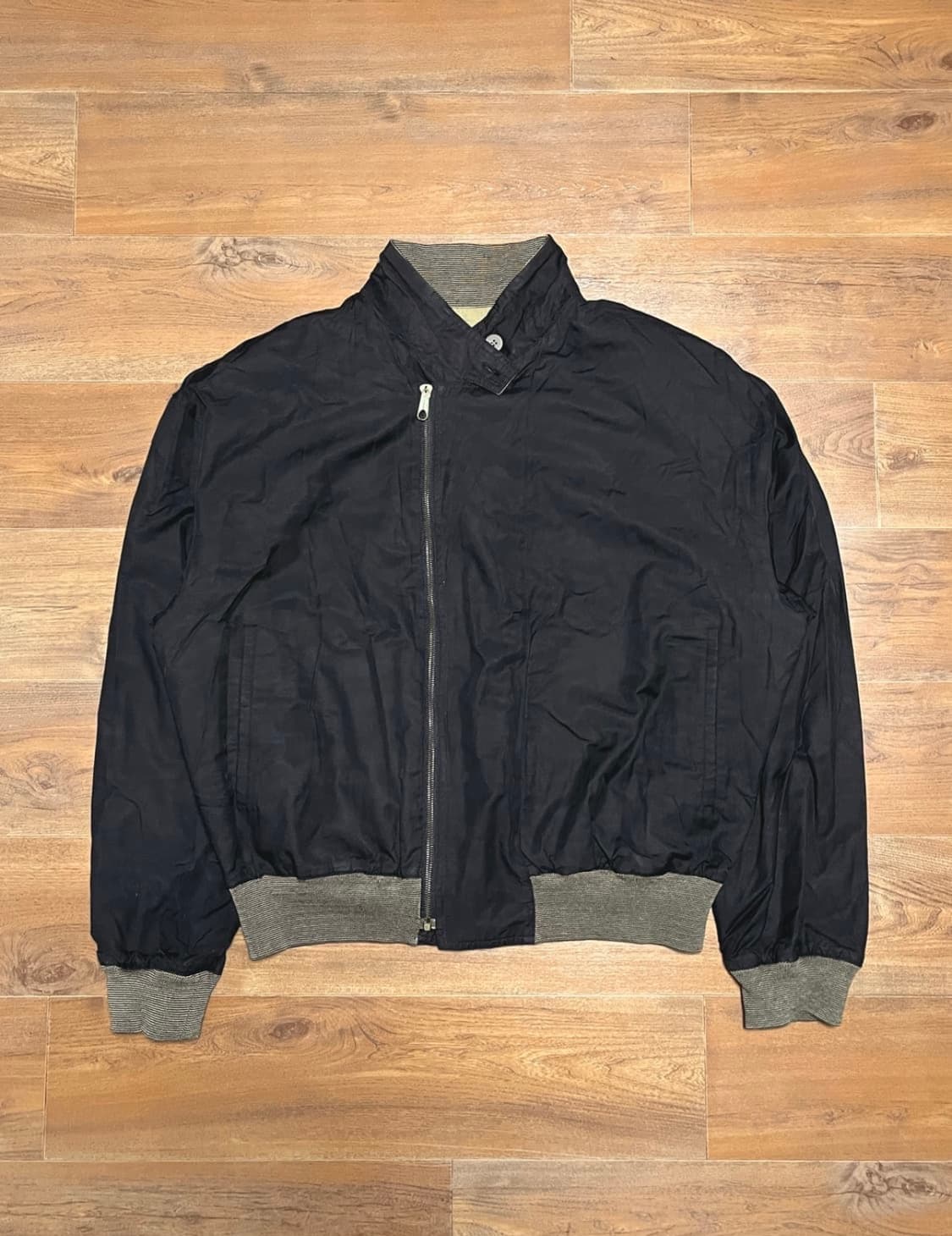 89년 Allegri 리버시블 해링턴 자켓 상품이미지1