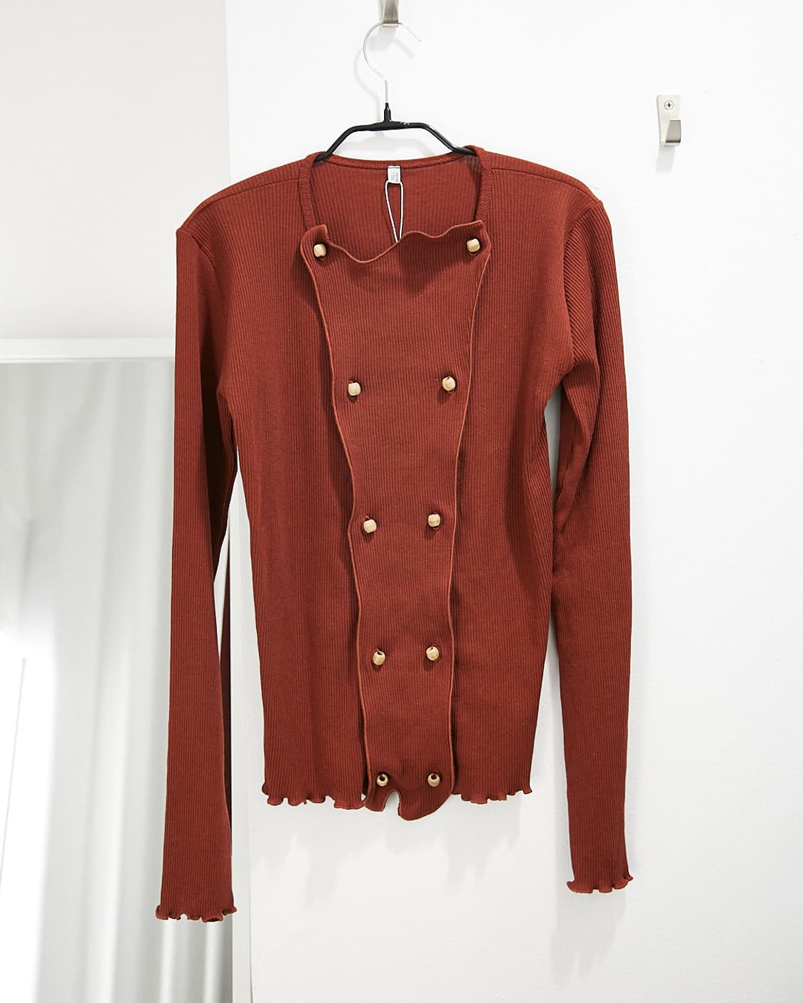Button-up Cotton Sweater 상품이미지1