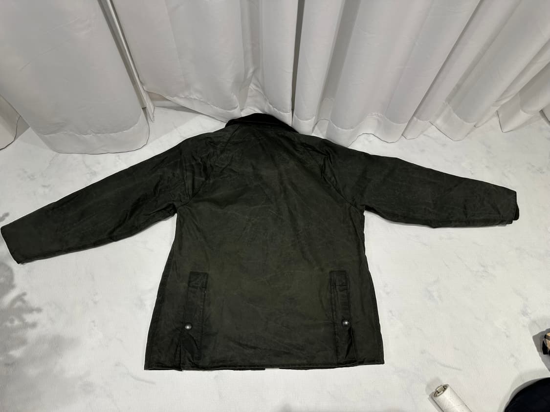 바버 비데일 왁스 자켓 세이지 38 사이즈 상품이미지8