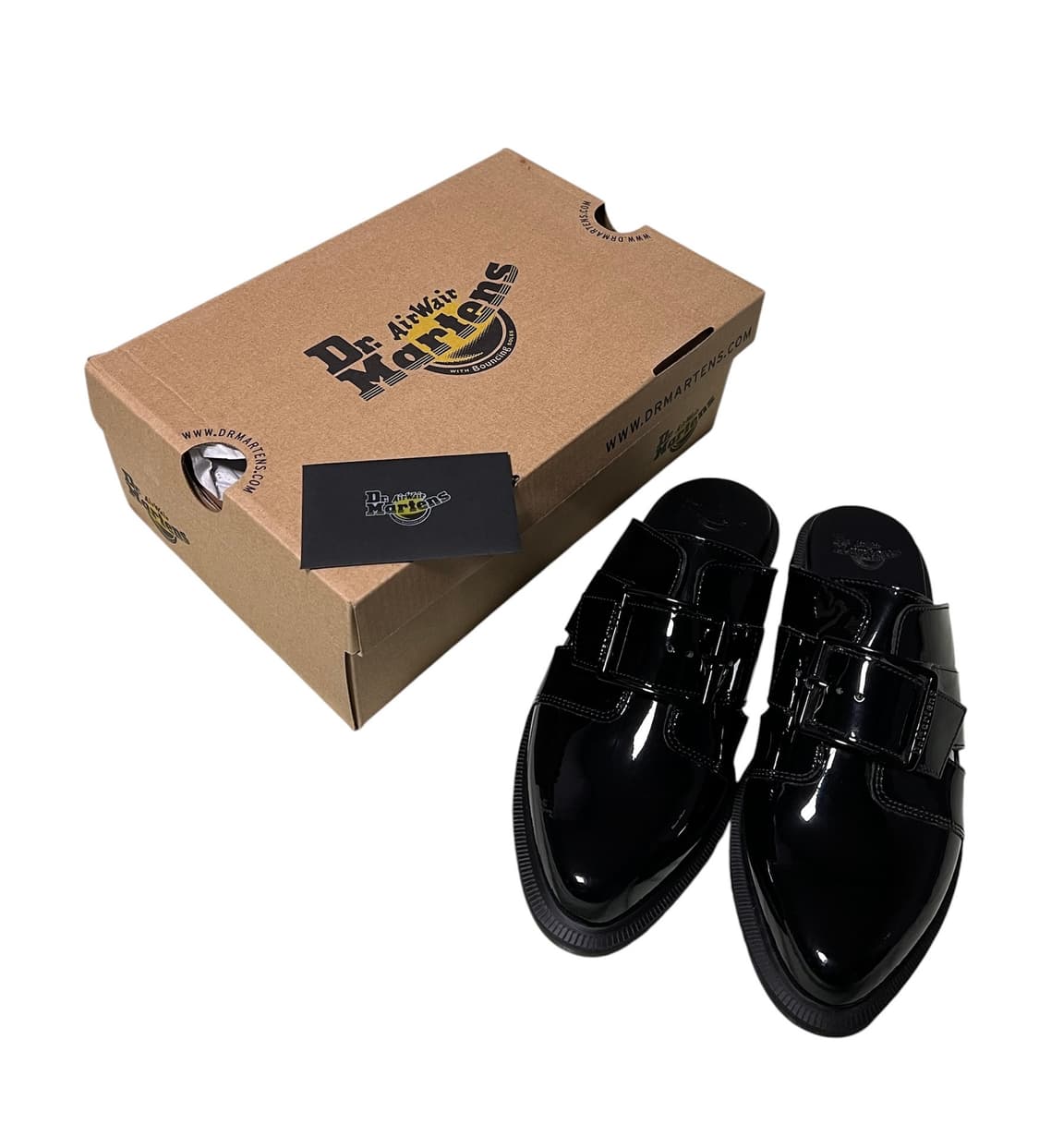 (새상품) 닥터마틴 블랙 페이던트 뮬 상품이미지2